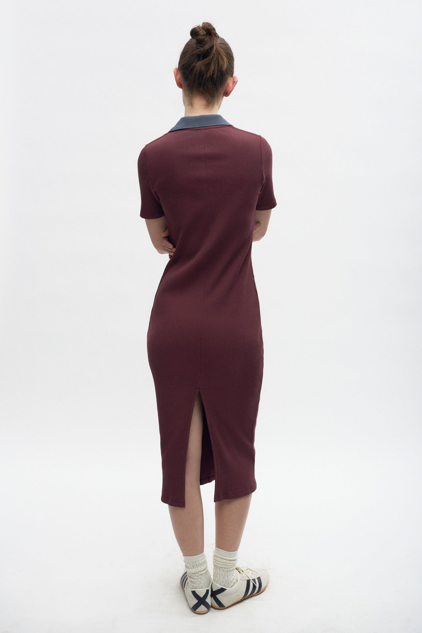 Women's Garden City Dress in Plum/Dark Dusk