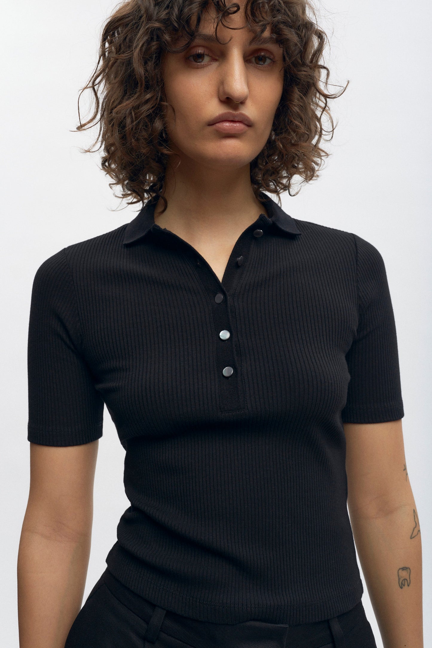 Women's Garden City Polo in Black