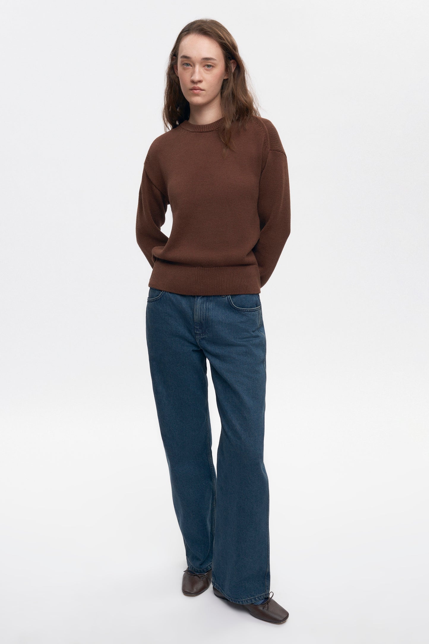 Women's Hamatah Sweater in Cocoa