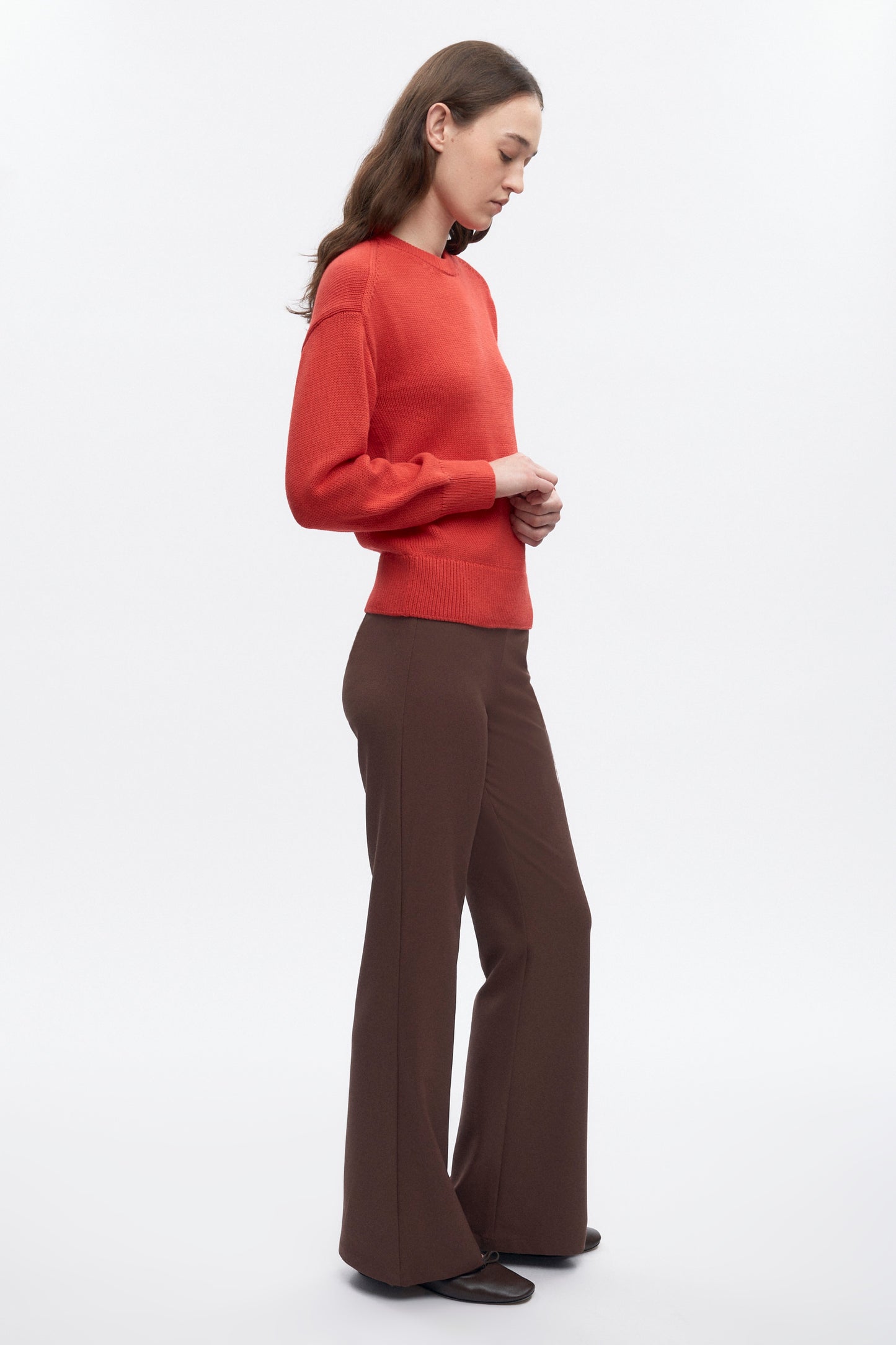 Women's Hamatah Sweater in Fiery Red