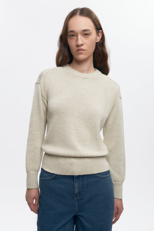 Women's Hamatah Sweater in Oat Melange