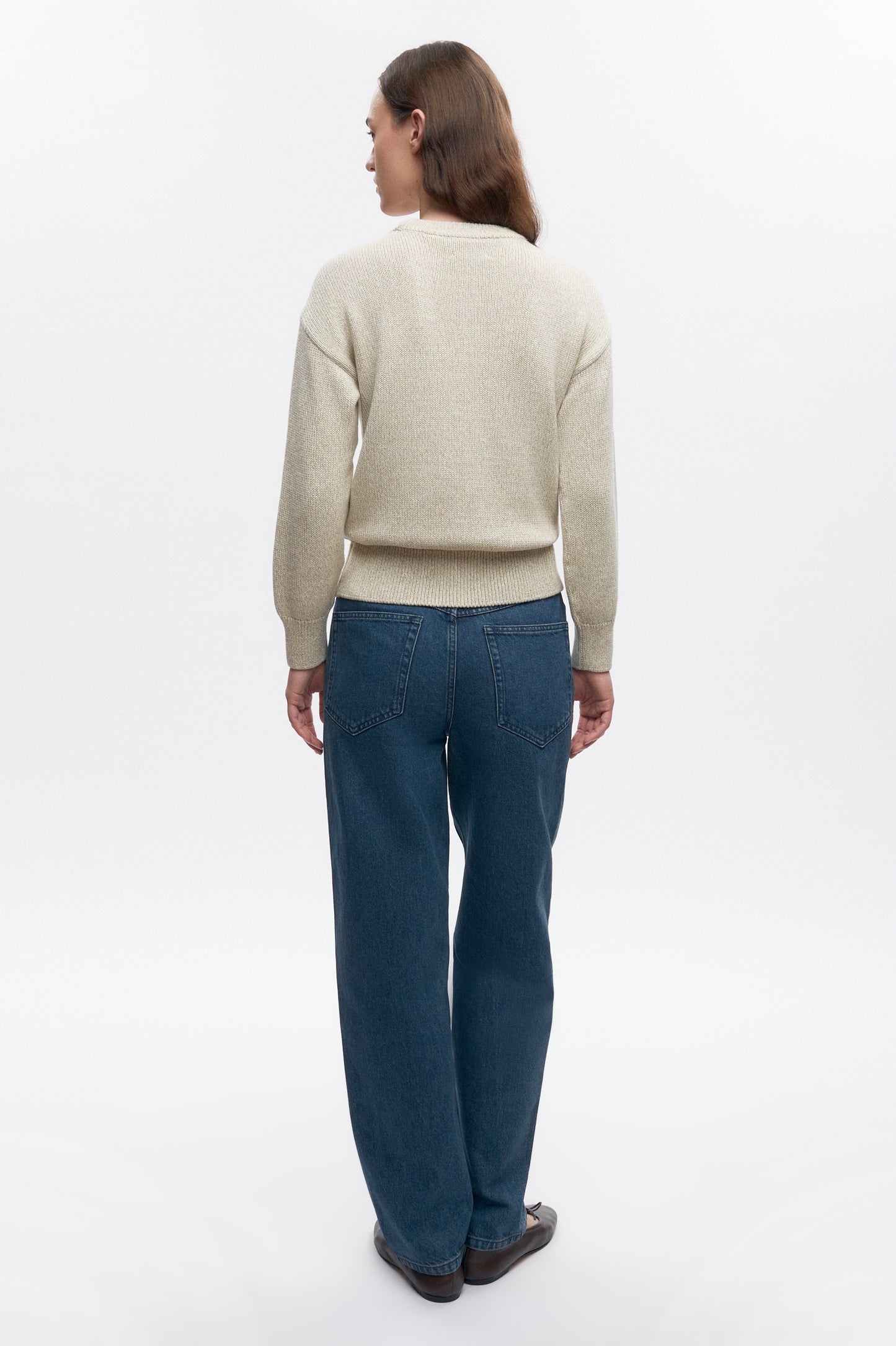 Women's Hamatah Sweater in Oat Melange
