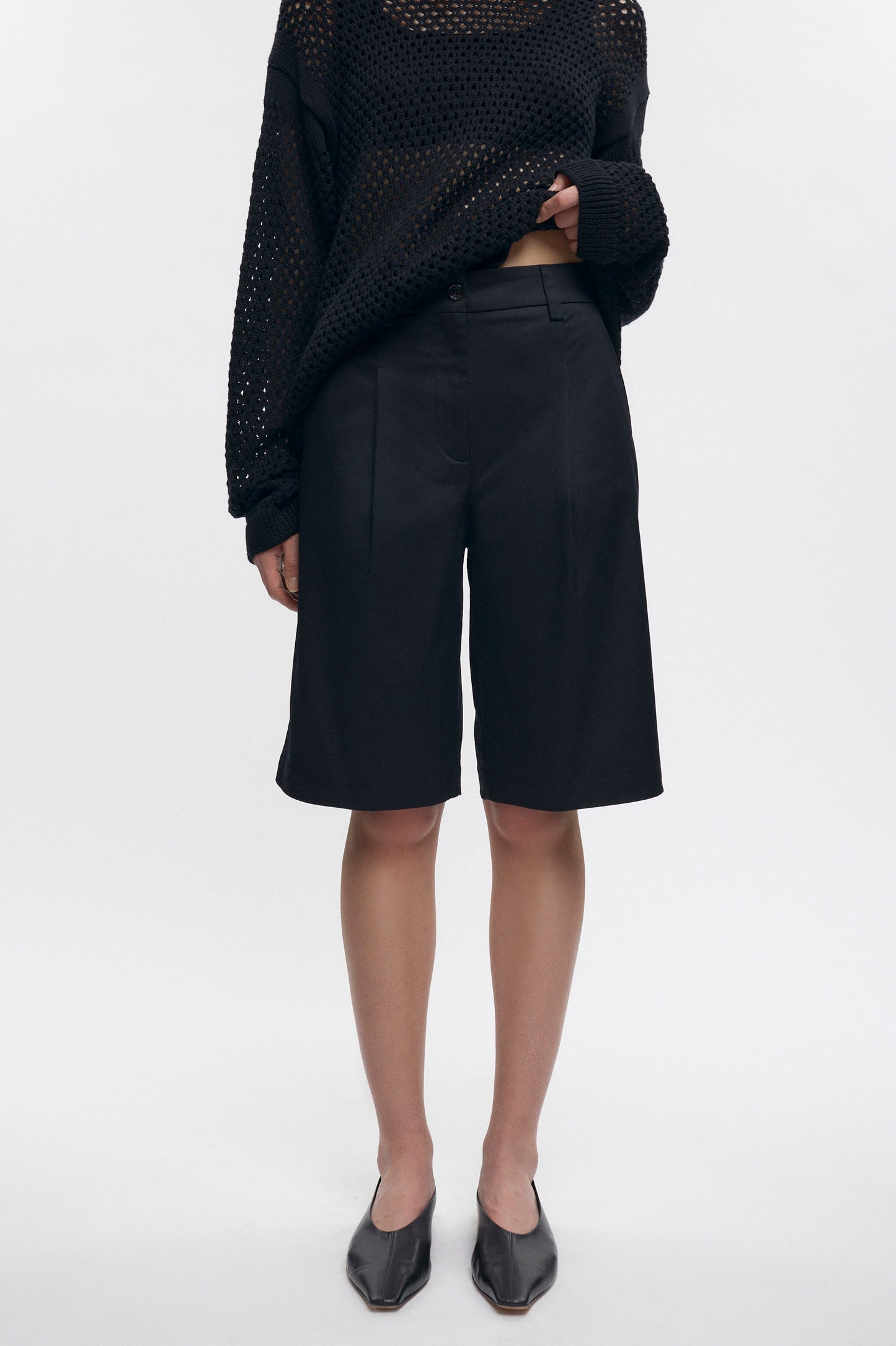 Women's Karnak Bermuda in Black