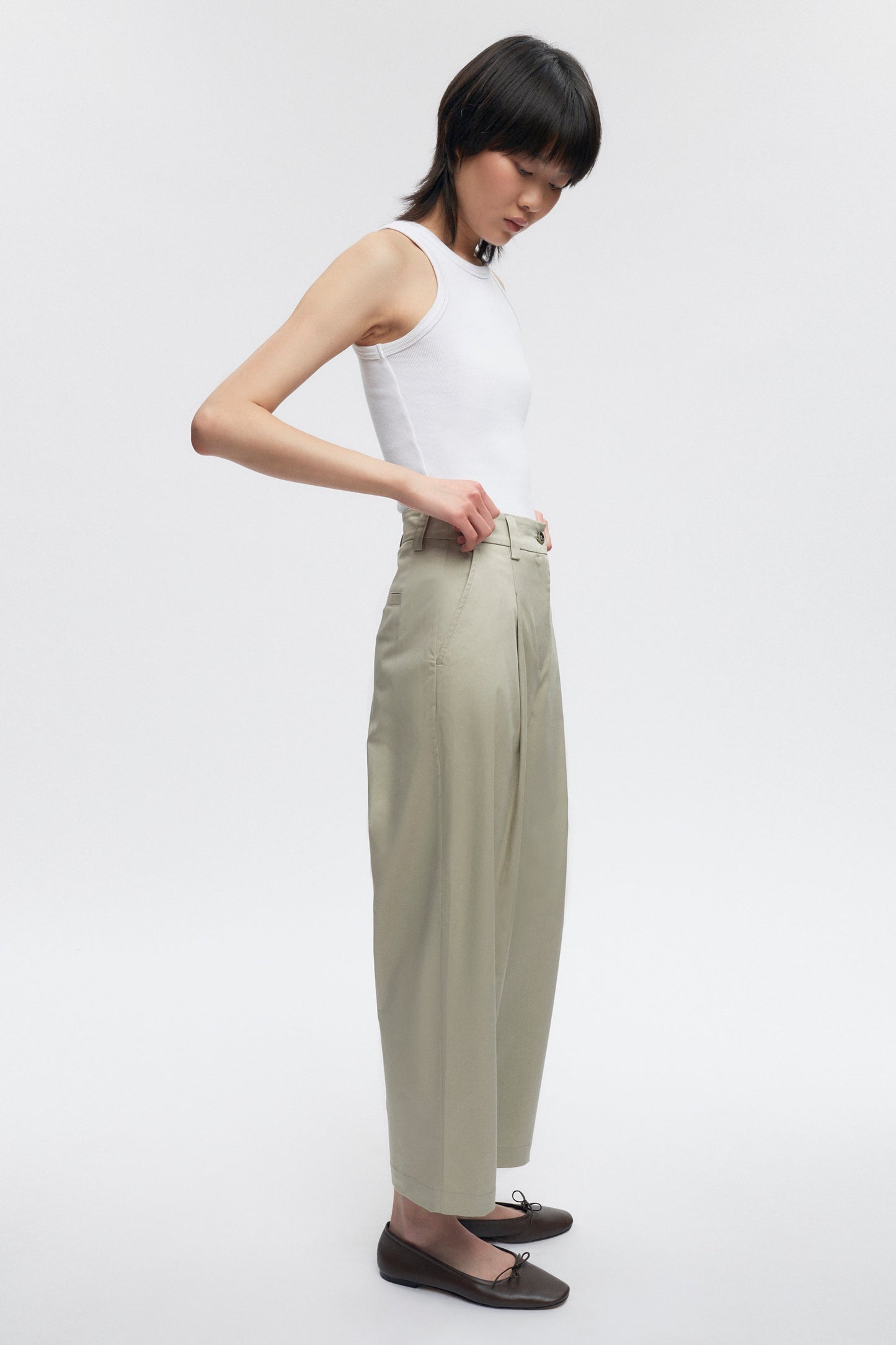 Women's Karnak Trouser in Dune Grass