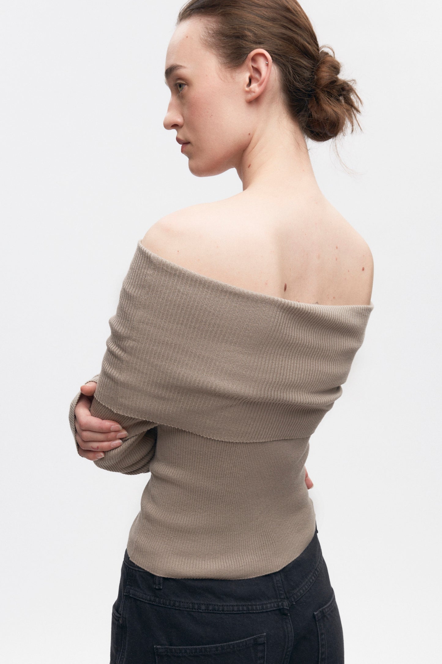 Women's Kornesh Longsleeve in Taupe