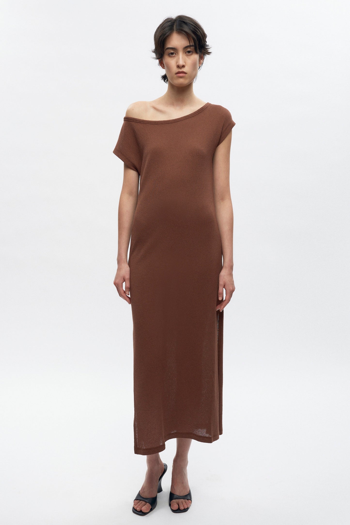 Women's Luxor Jersey Dress in Cappuccino