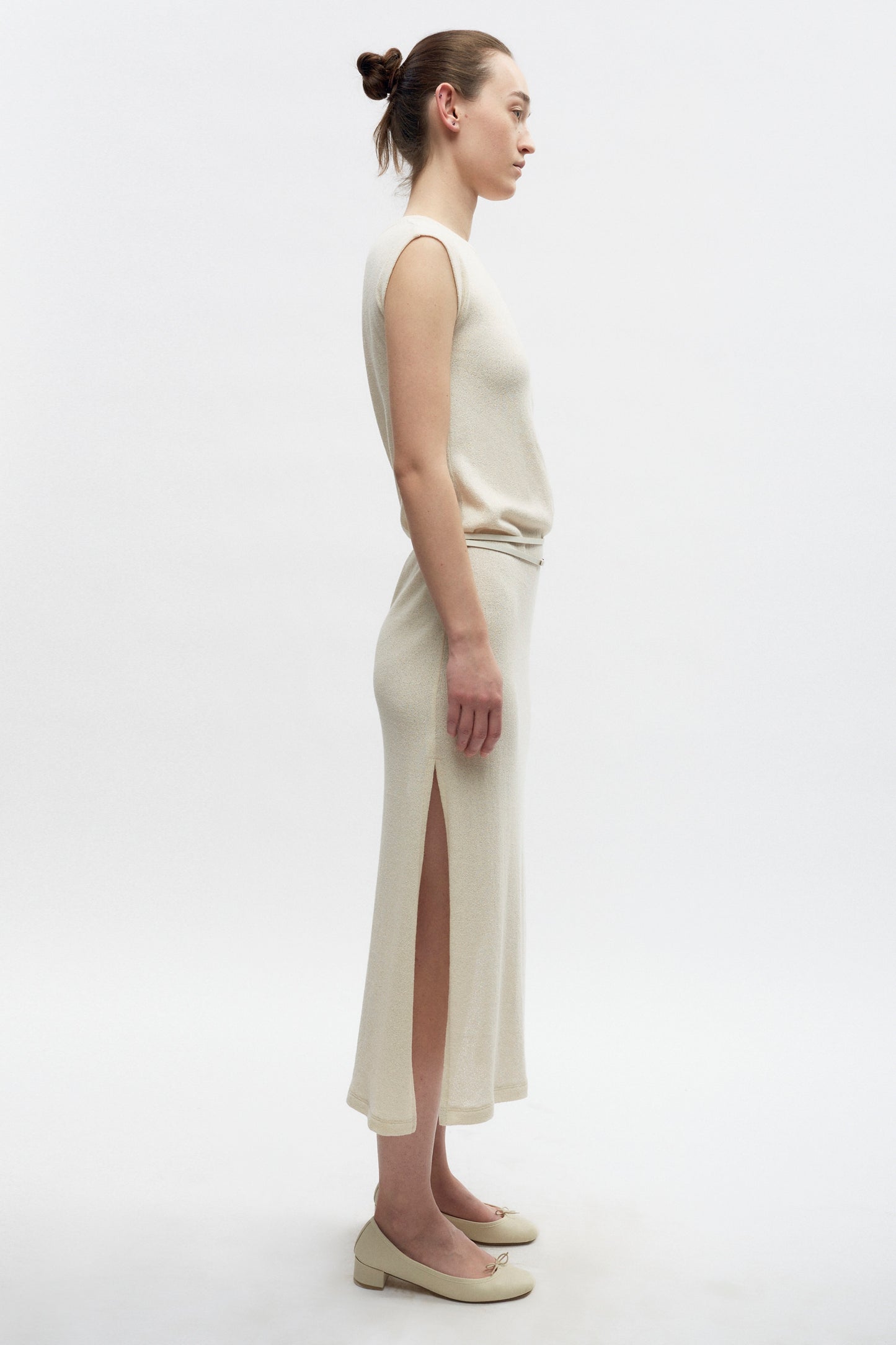 Women's Luxor Jersey Dress in Natural
