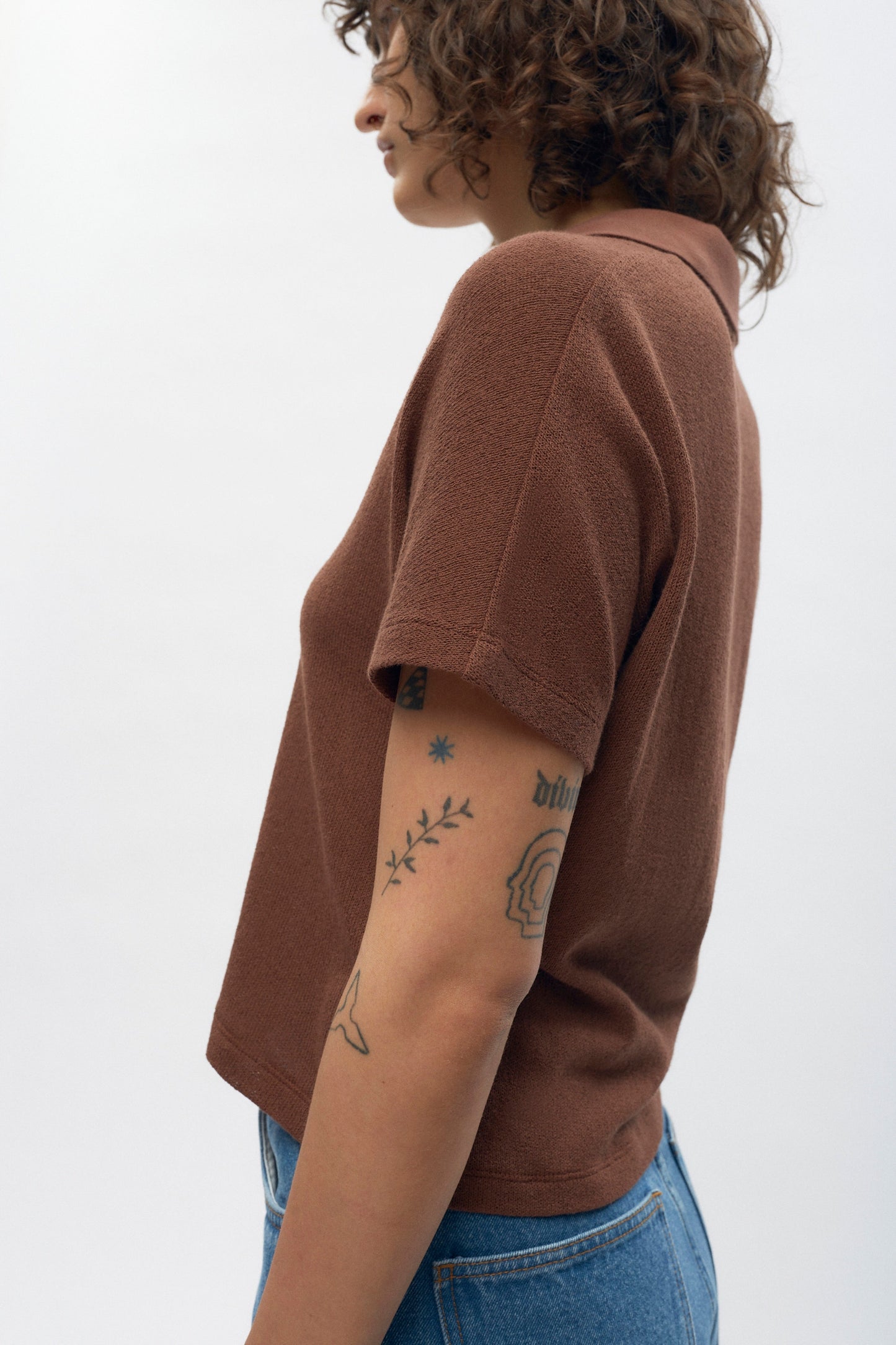 Women's Luxor Jersey Polo in Cappuccino