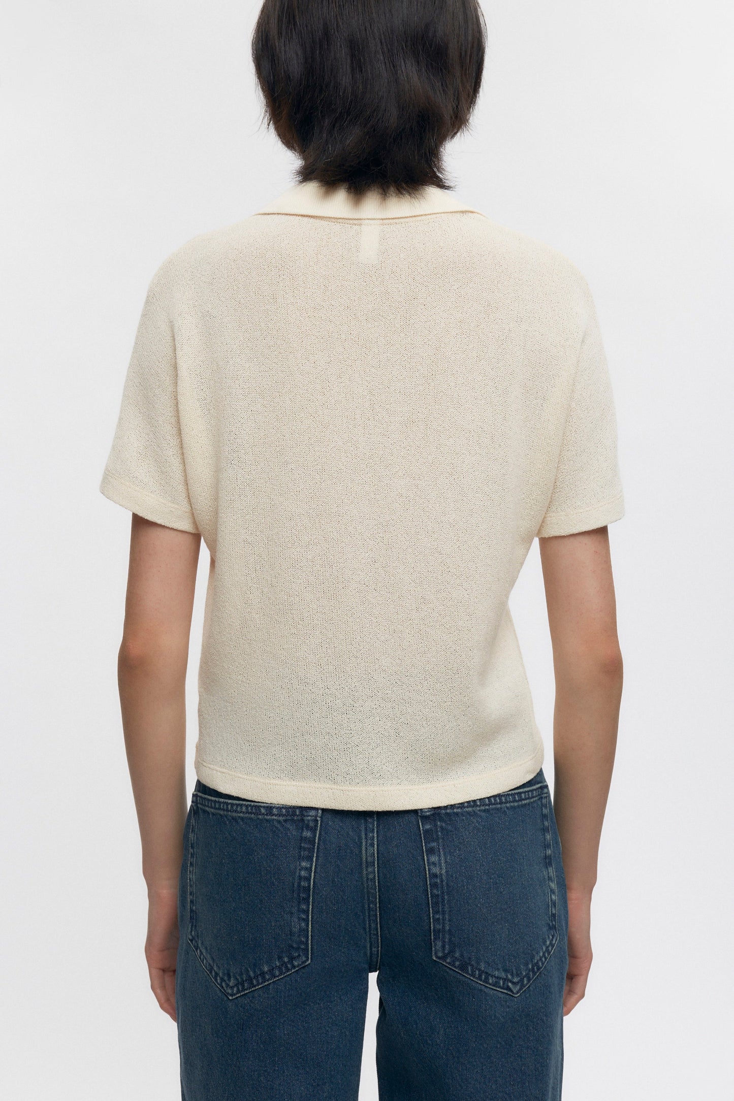 Women's Luxor Jersey Polo in Natural