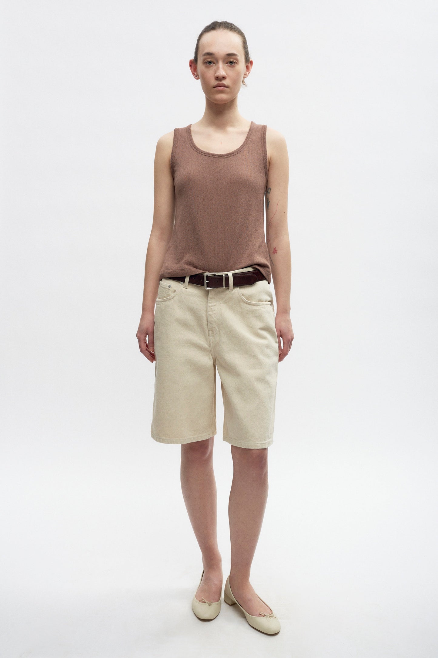Women's Luxor Jersey Tank in Acorn