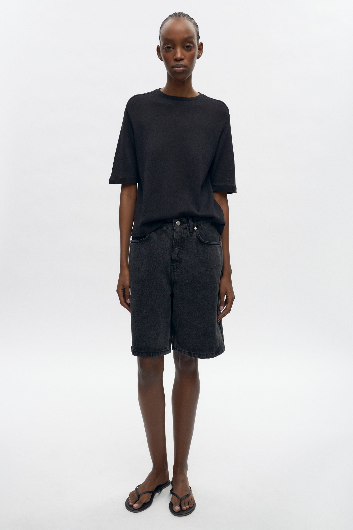 Women's Luxor Jersey Tee in Black