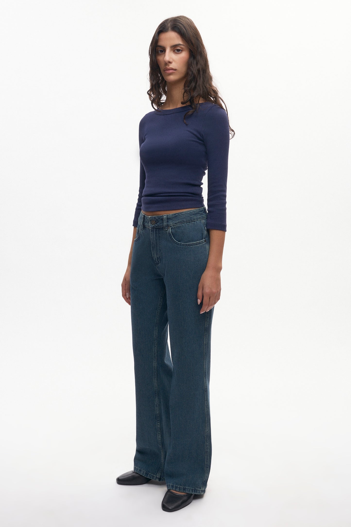 Women's Marfa Denim in Mid Wash