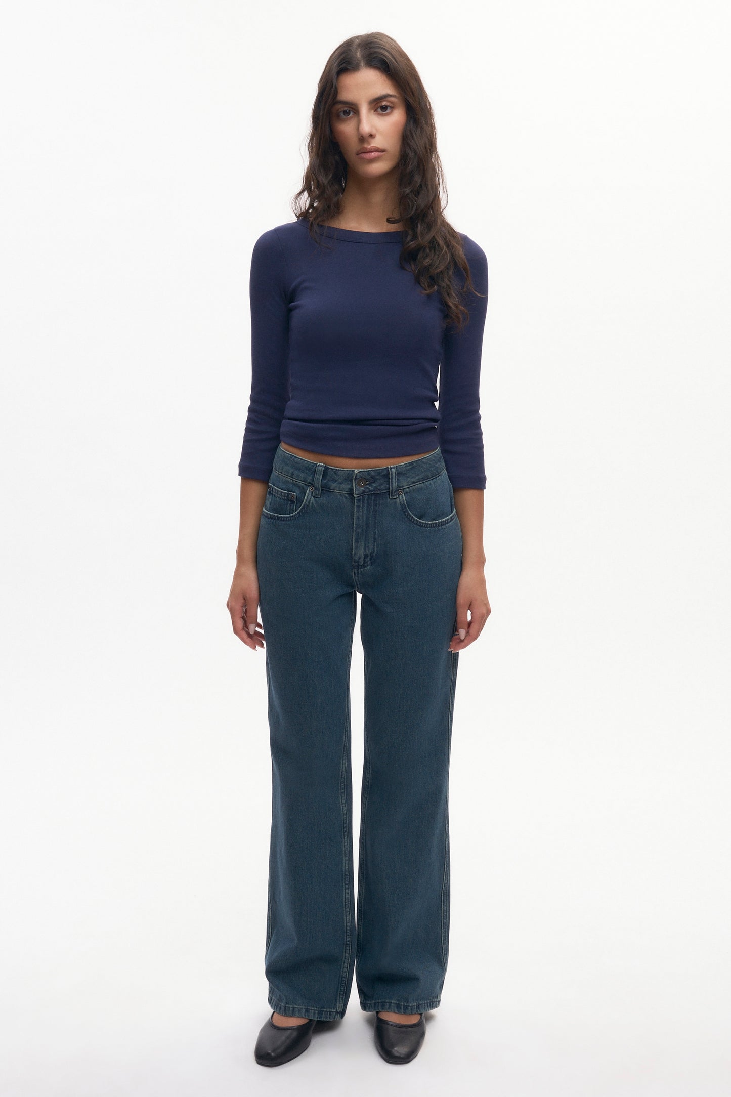 Women's Marfa Denim in Mid Wash