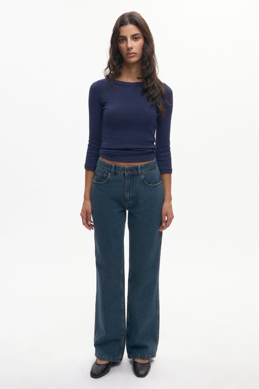 Women's Marfa Denim in Mid Wash