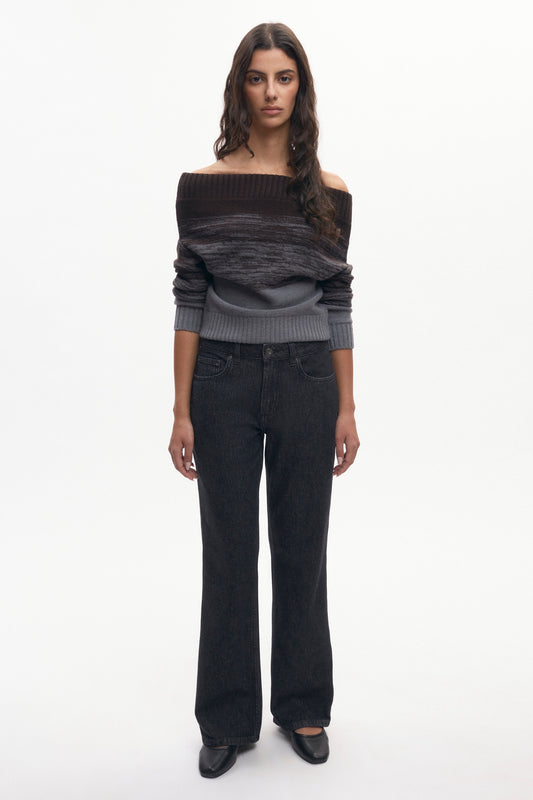 Women's Marfa Denim in Washed Black