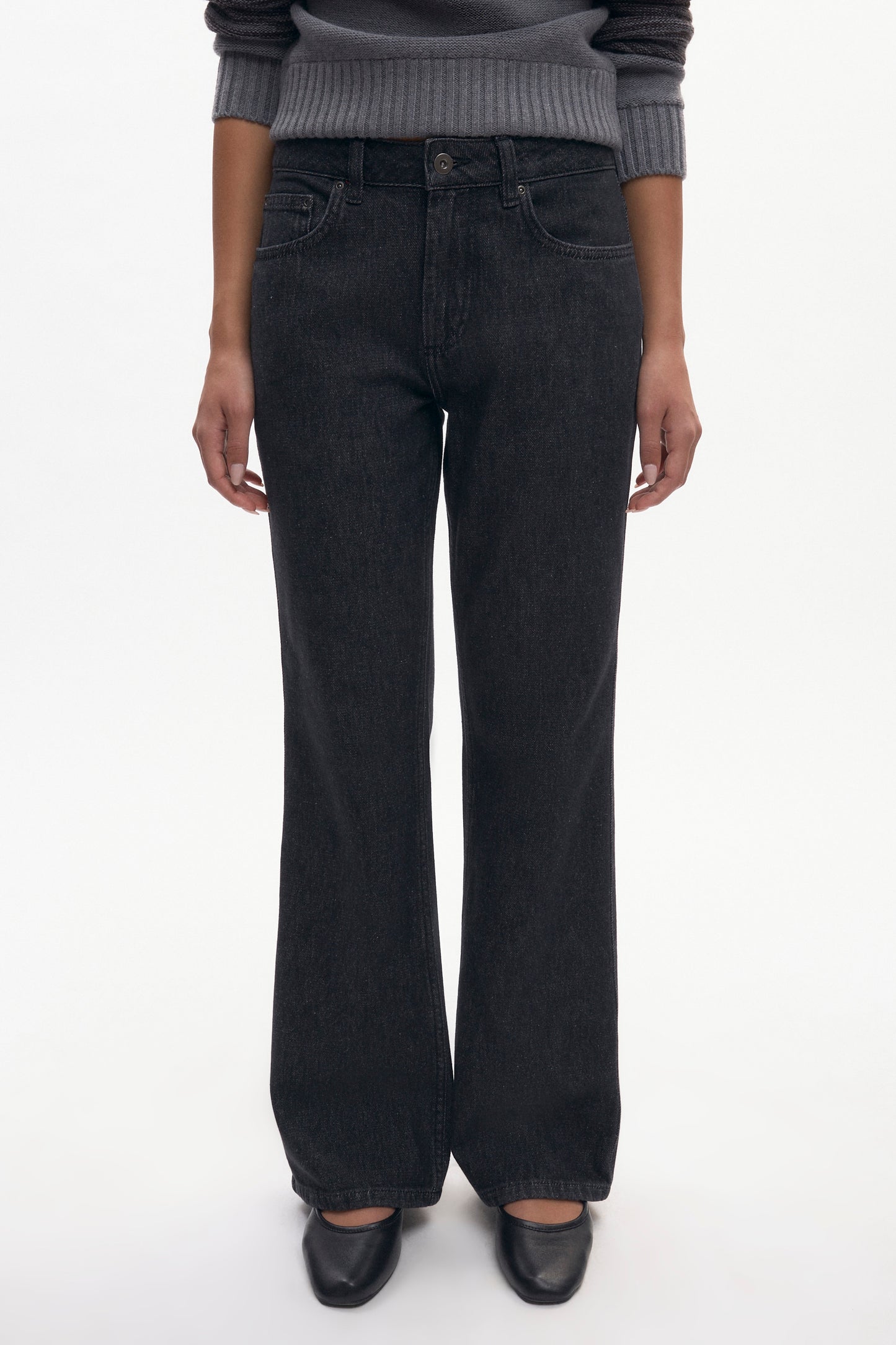 Women's Marfa Denim in Washed Black