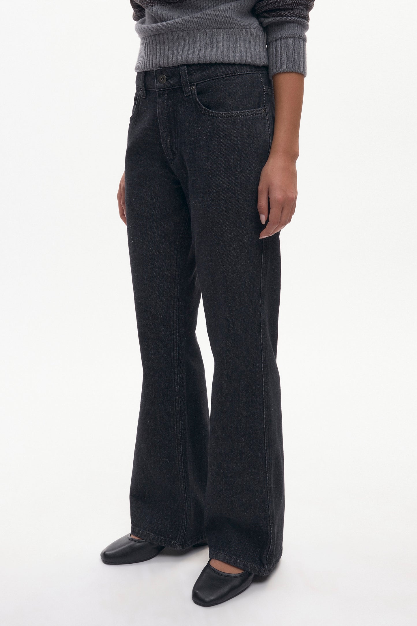 Women's Marfa Denim in Washed Black