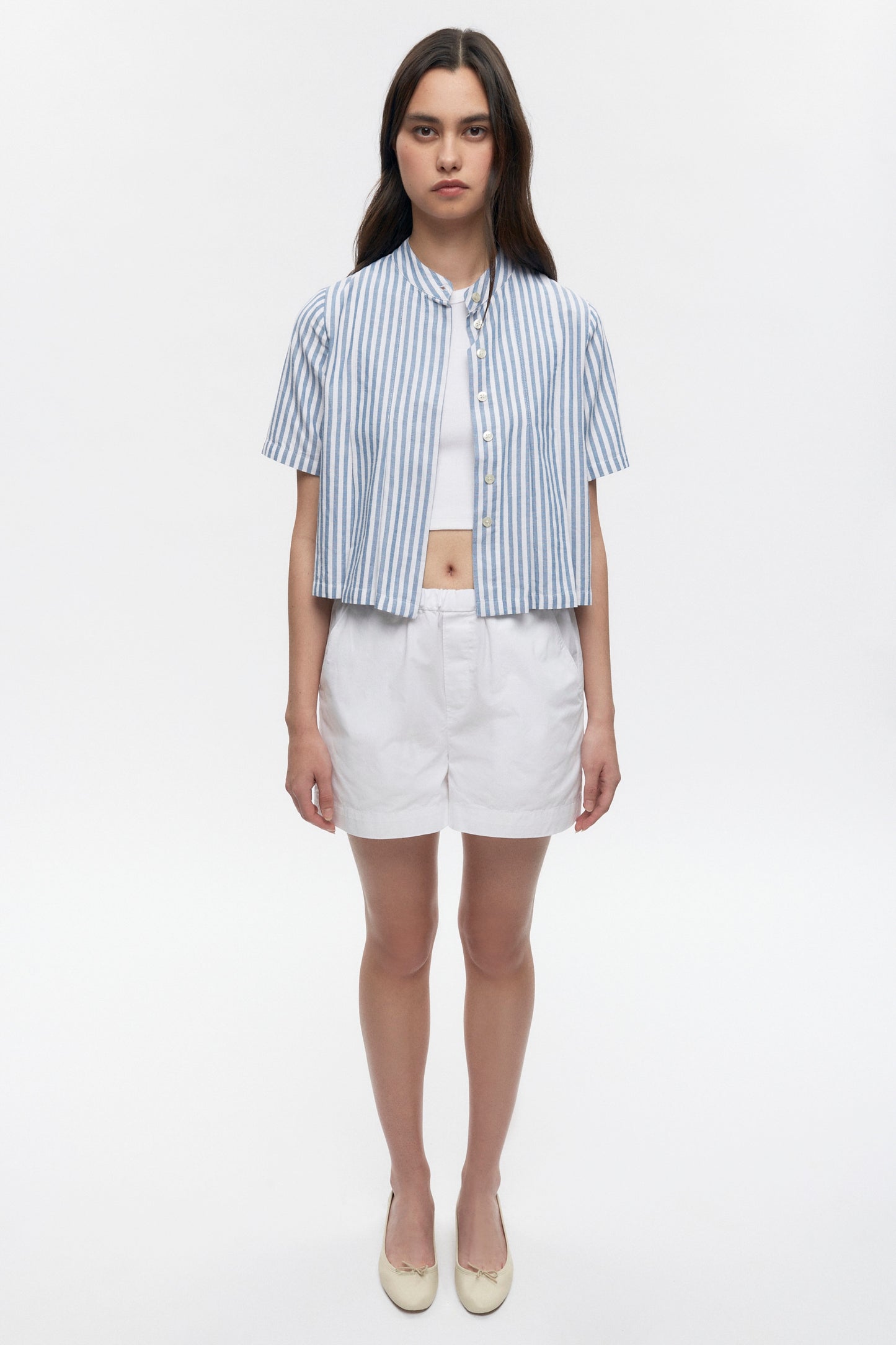 Women's Merire Pull On Shorts in White