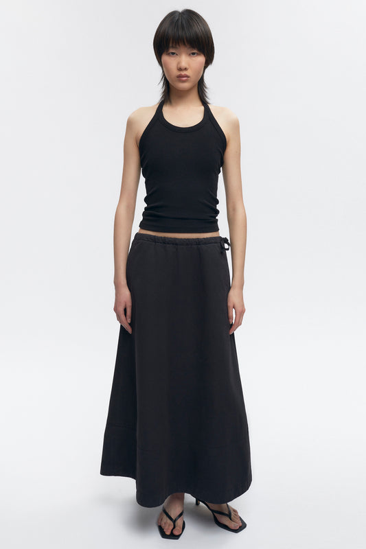 Women's Merire Pull on Skirt in Black