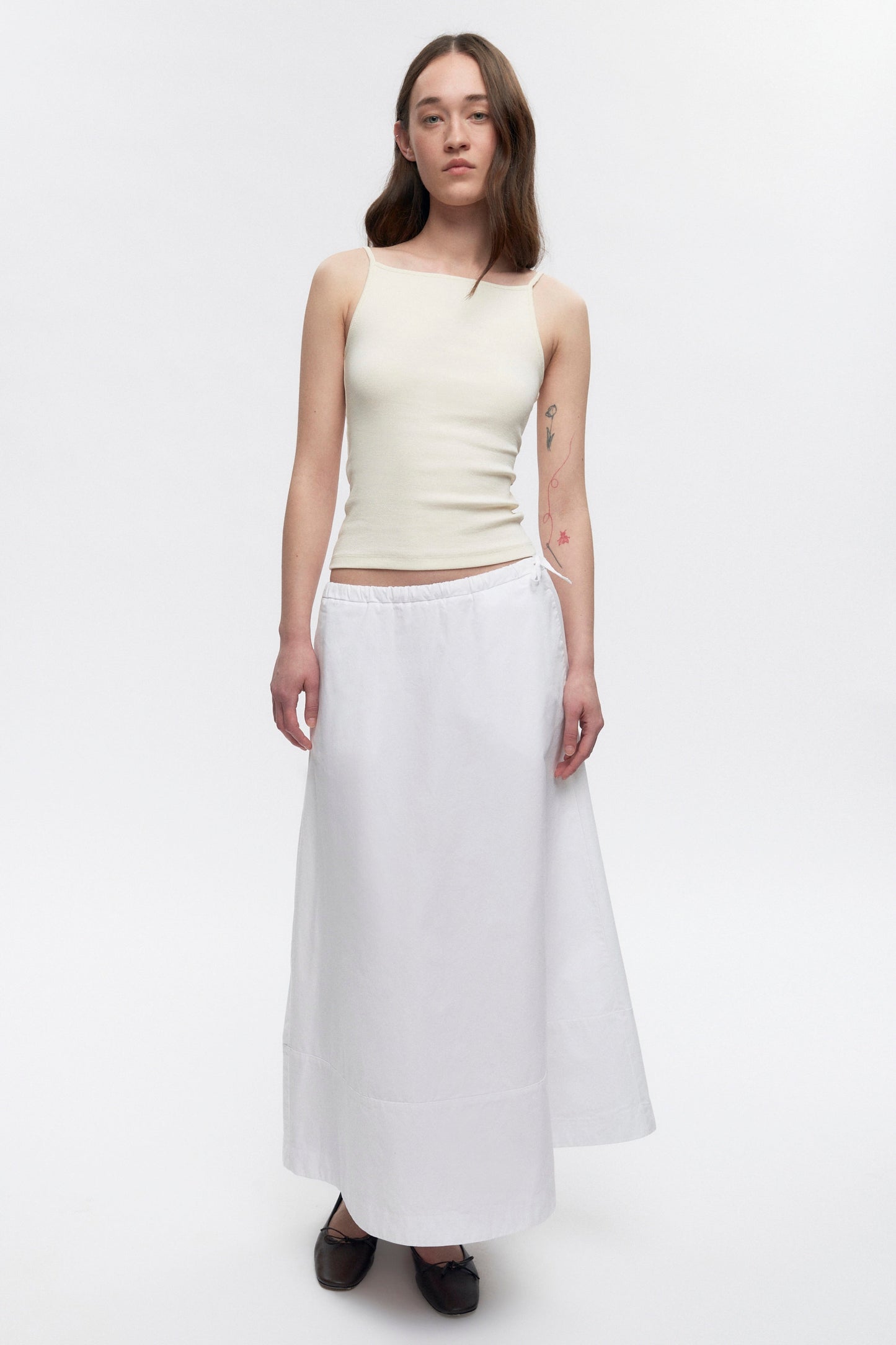 Women's Merire Pull on Skirt in White