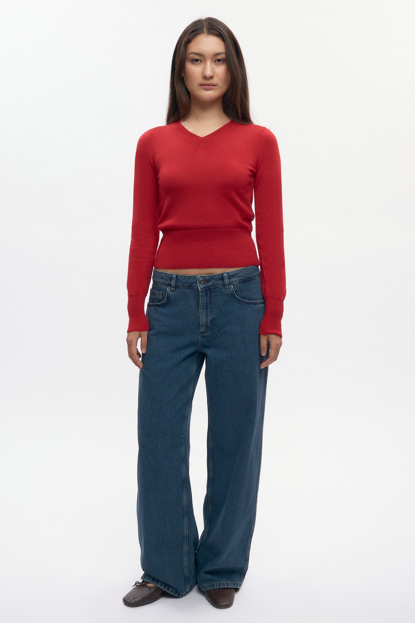 Women's Nahla Denim  in Mid Wash