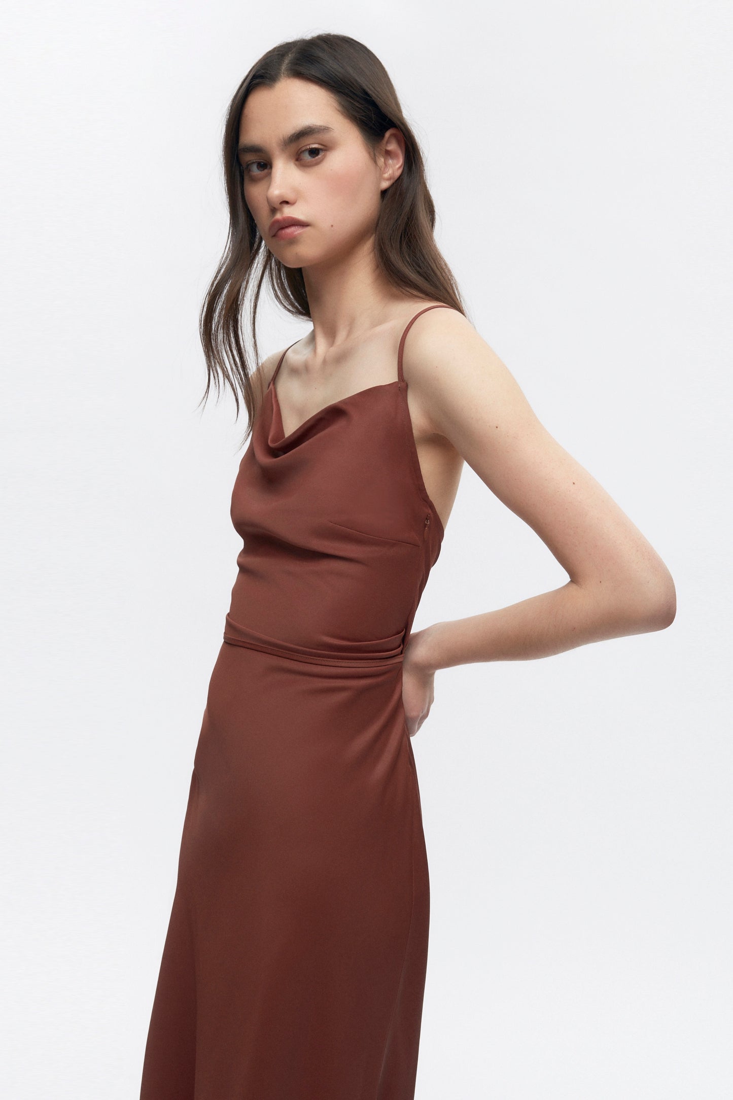Women's Osiris Dress in Cappuccino