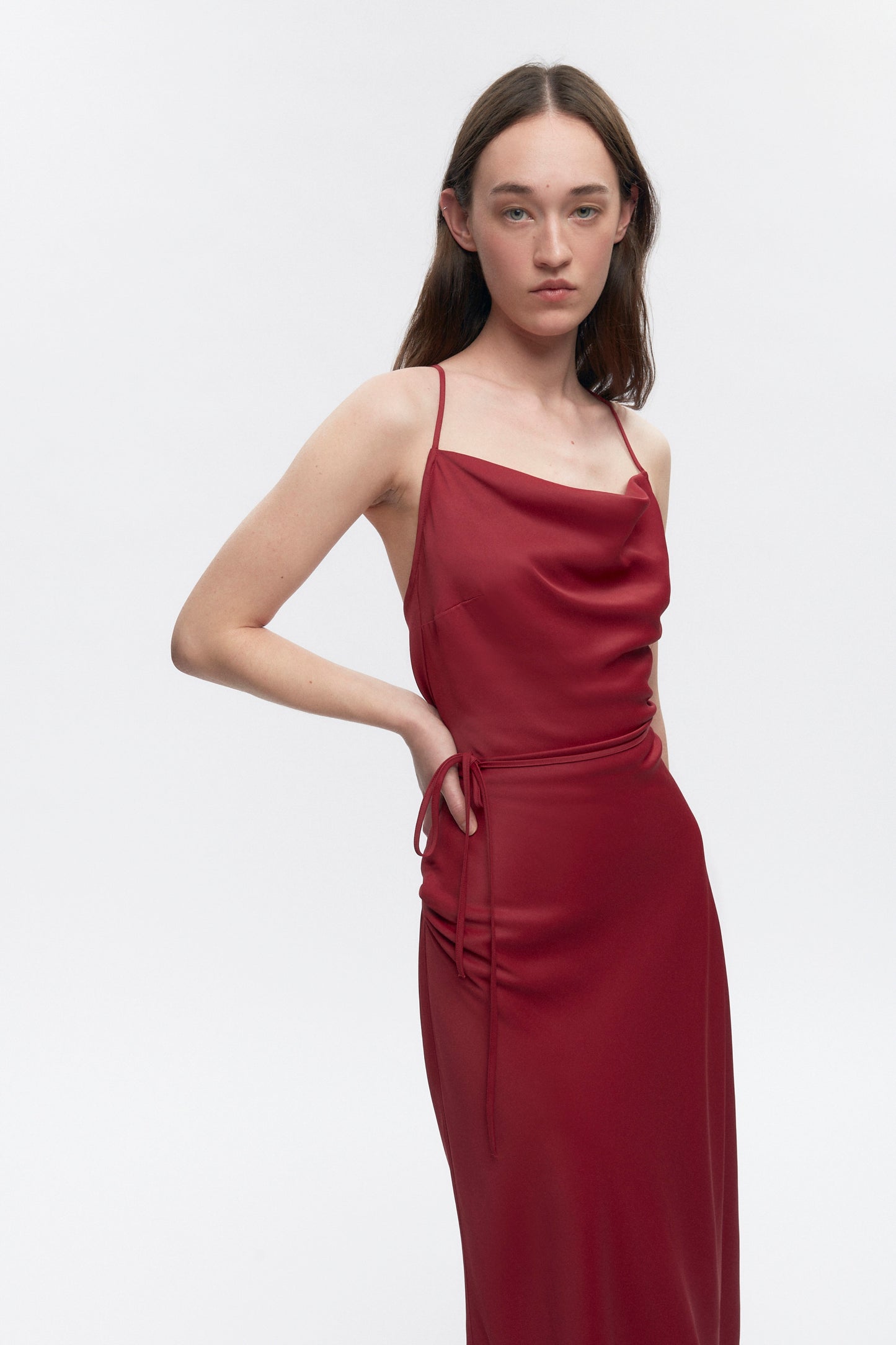 Women's Osiris Dress in Sunstar Red