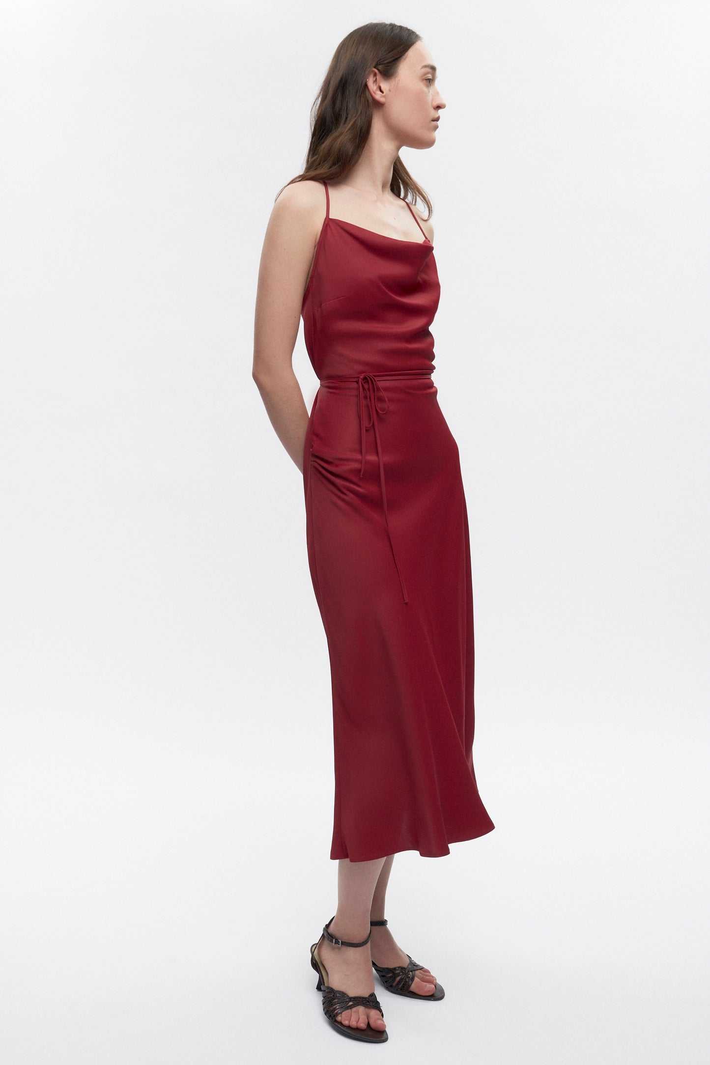 Women's Osiris Dress in Sunstar Red