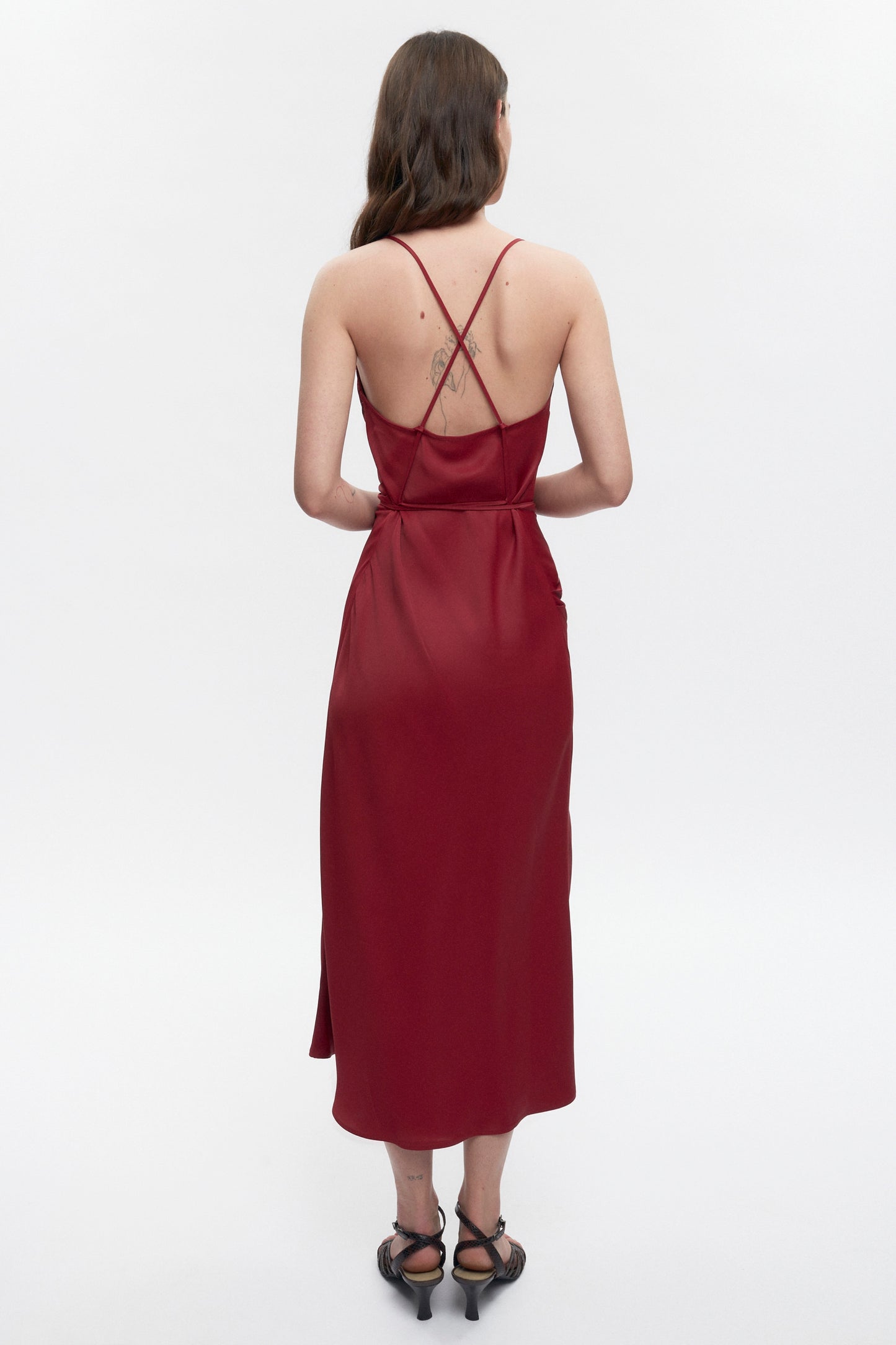 Women's Osiris Dress in Sunstar Red
