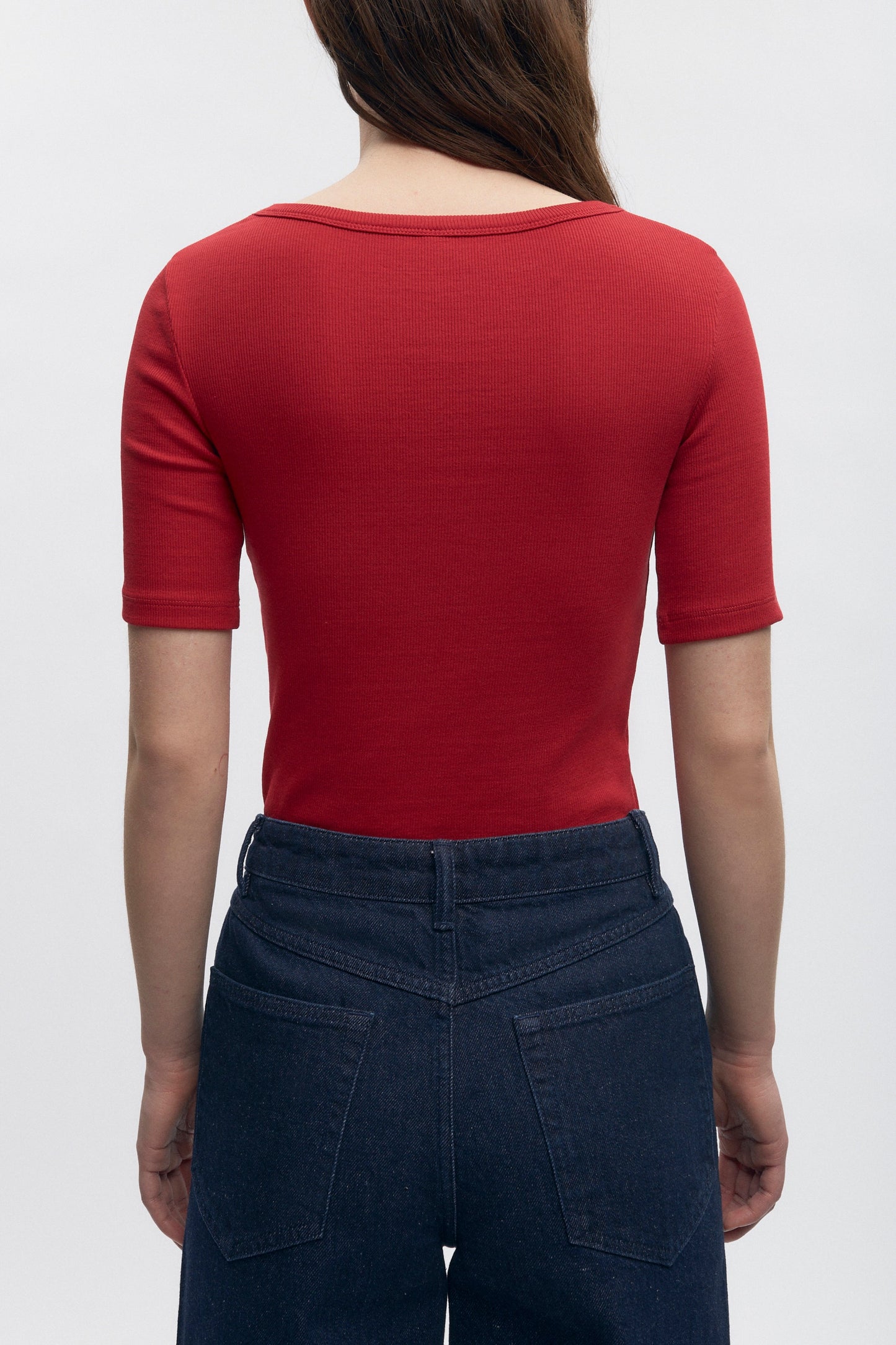 Women's Set Crew in Jester Red