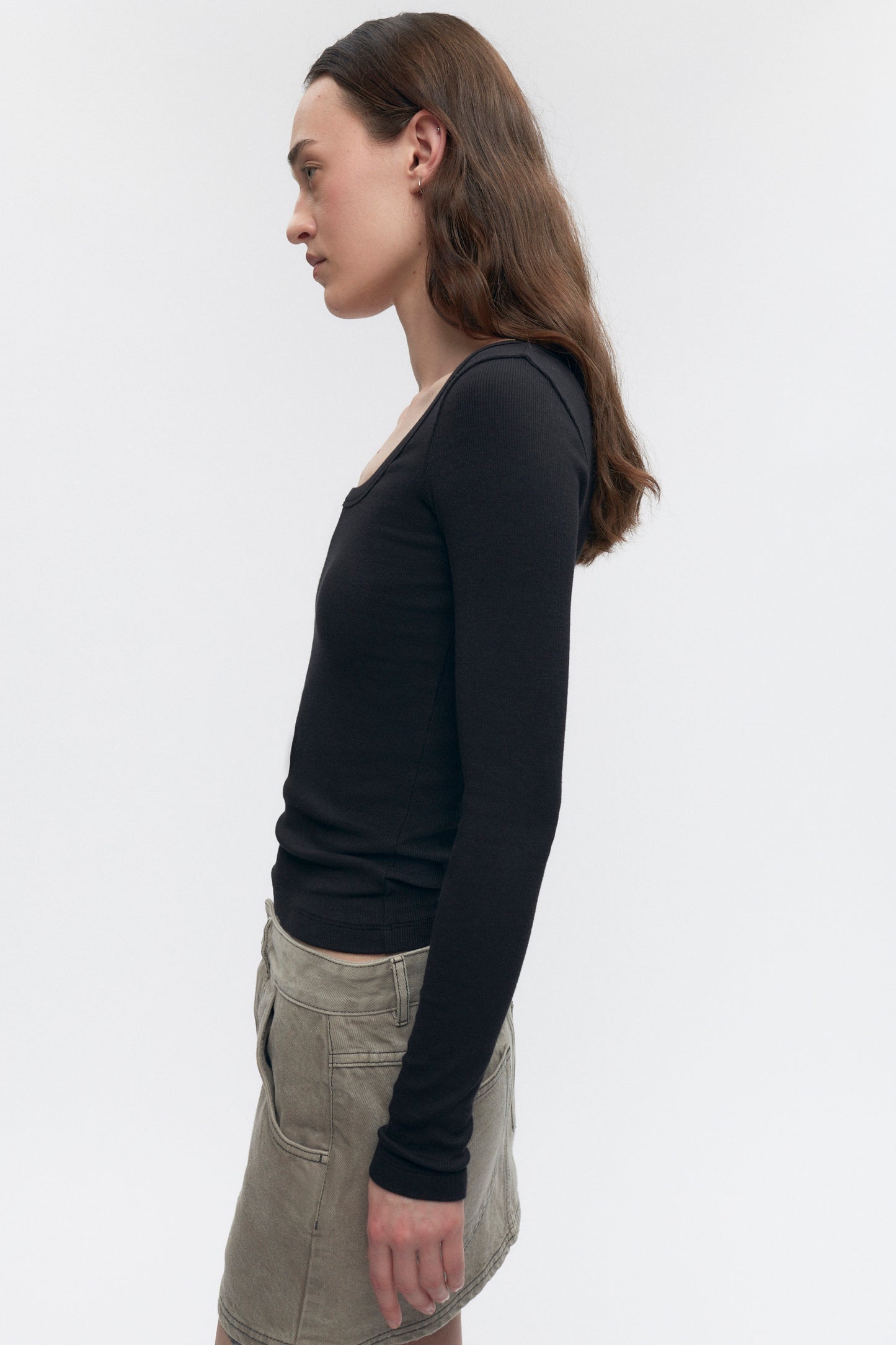 Women's Set Longsleeve in Black