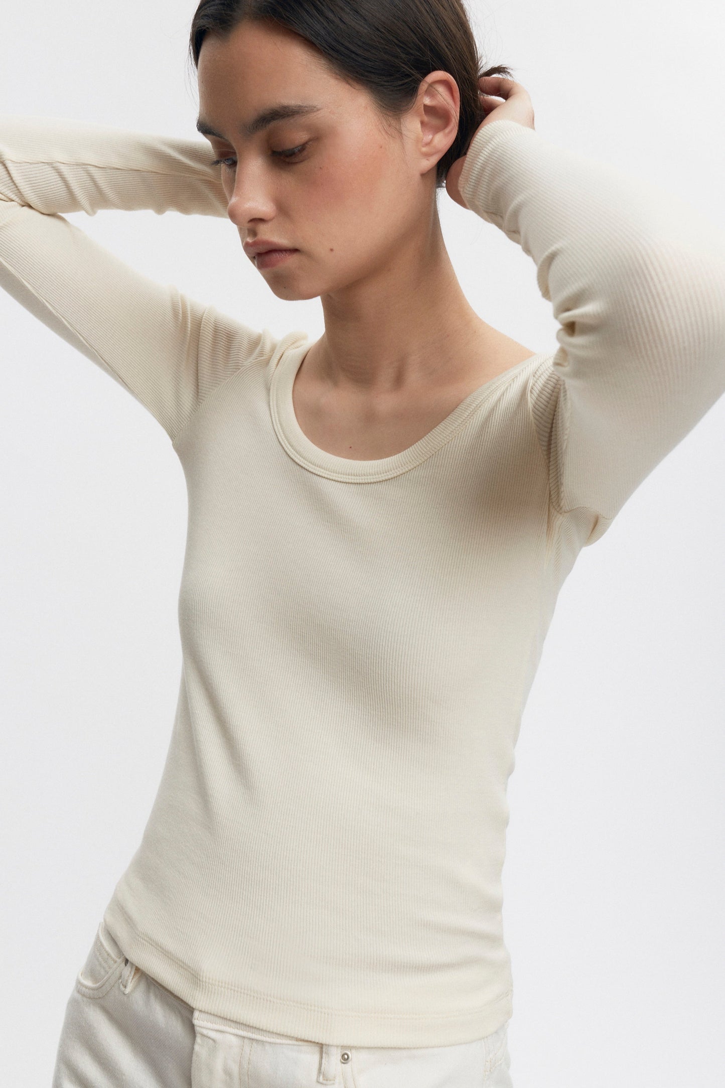 Women's Set Longsleeve in Marshmallow