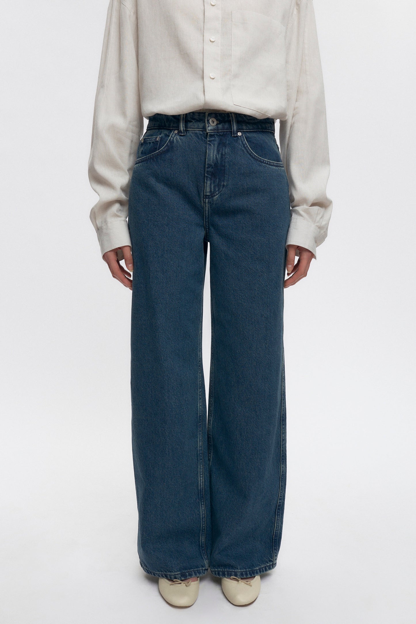 Women's Sinai Denim in Mid Wash