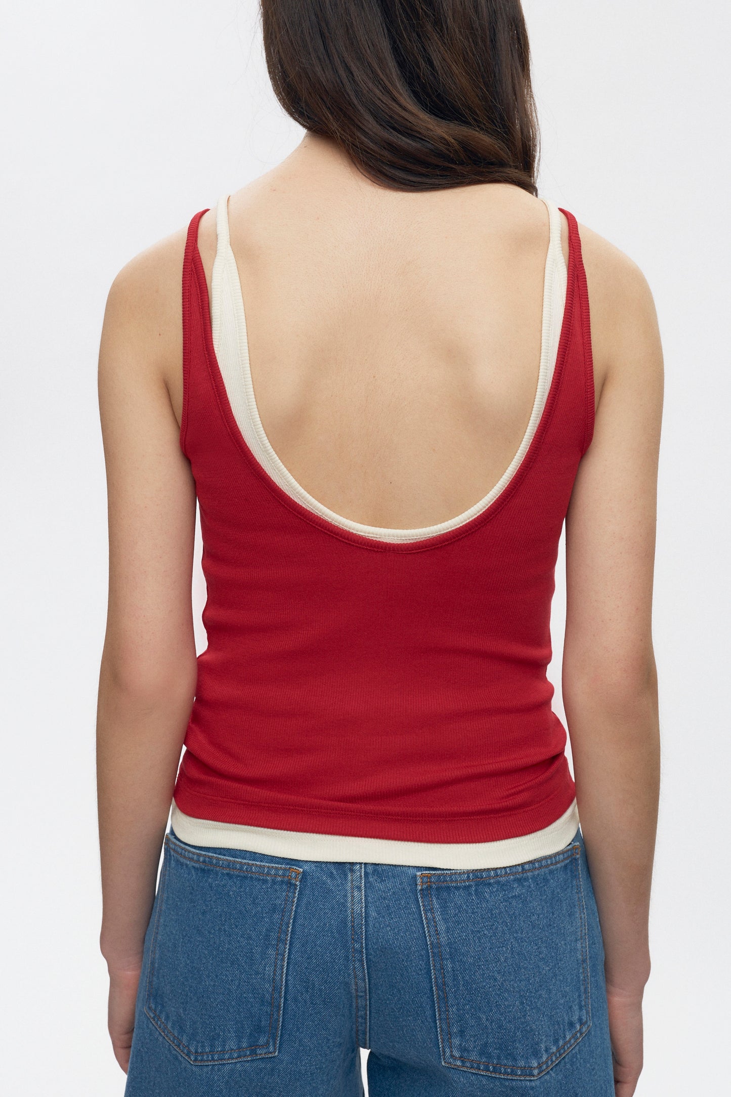 Women's Siwa Tank in Jester Red