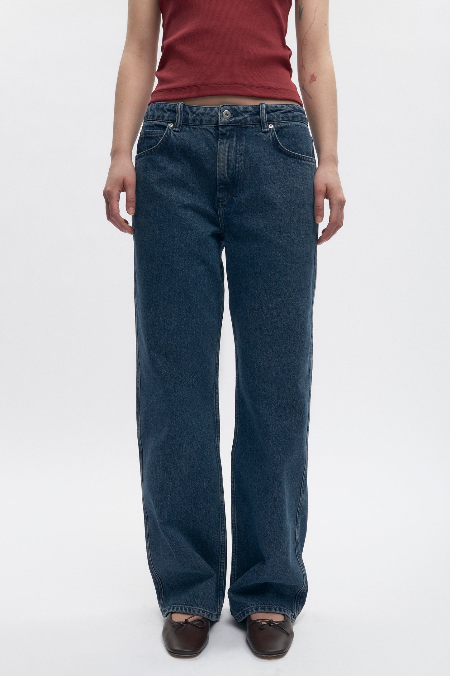 Women's Taba Denim in Mid Wash