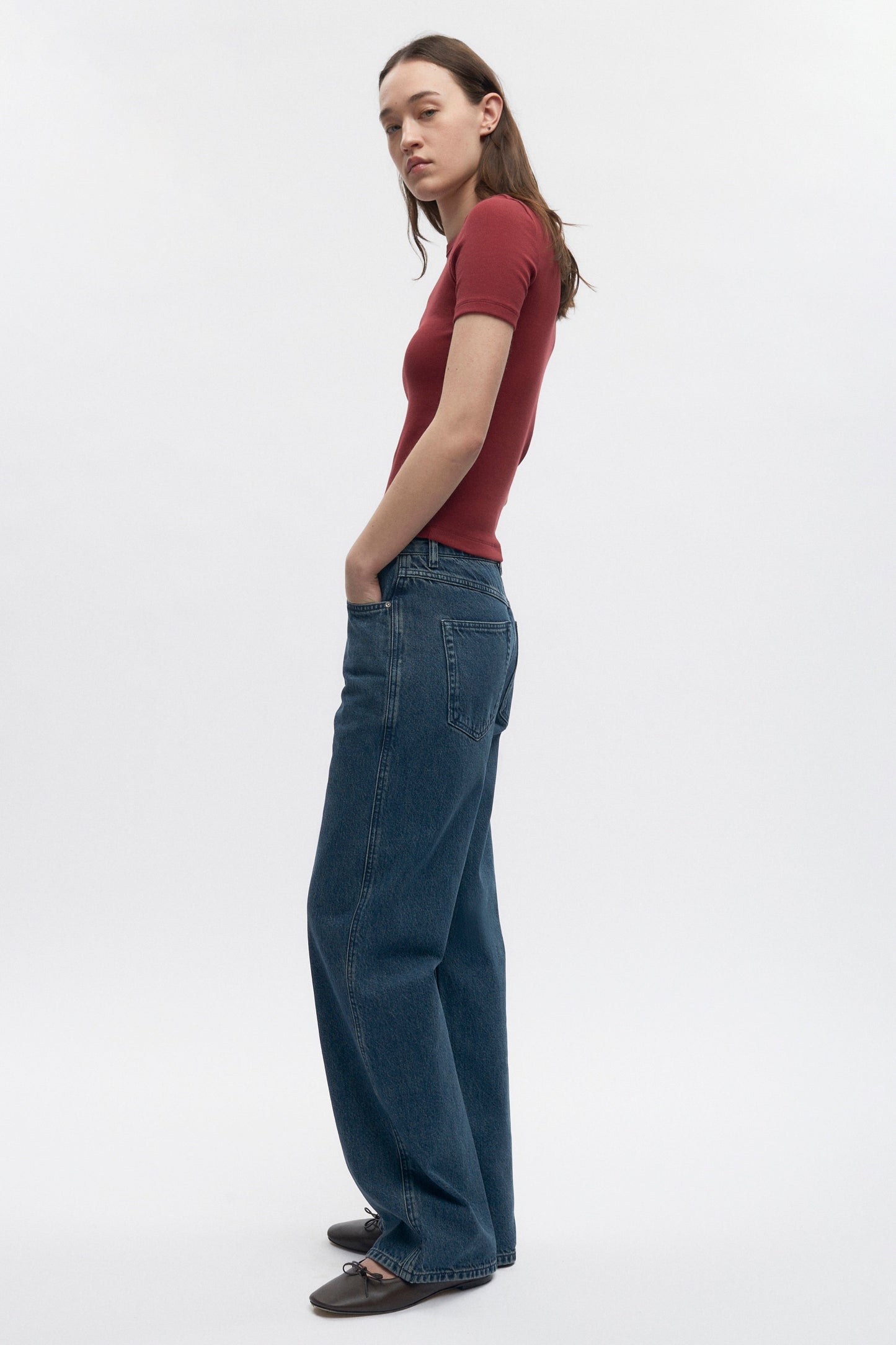 Women's Taba Denim in Mid Wash