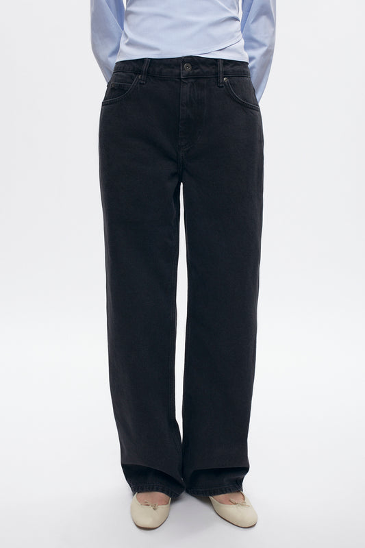 Women's Taba Denim in Washed Black