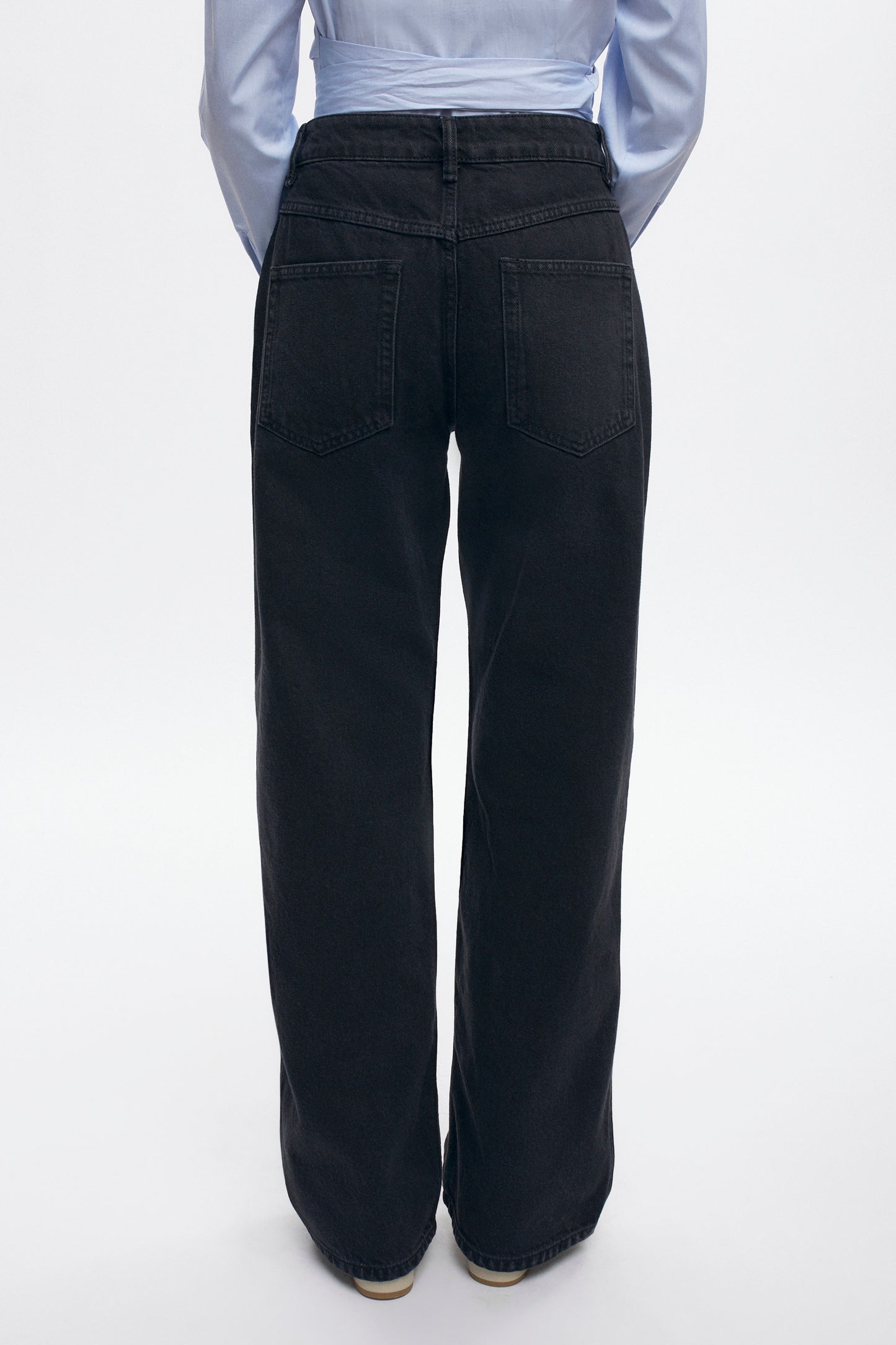 Women's Taba Denim in Washed Black