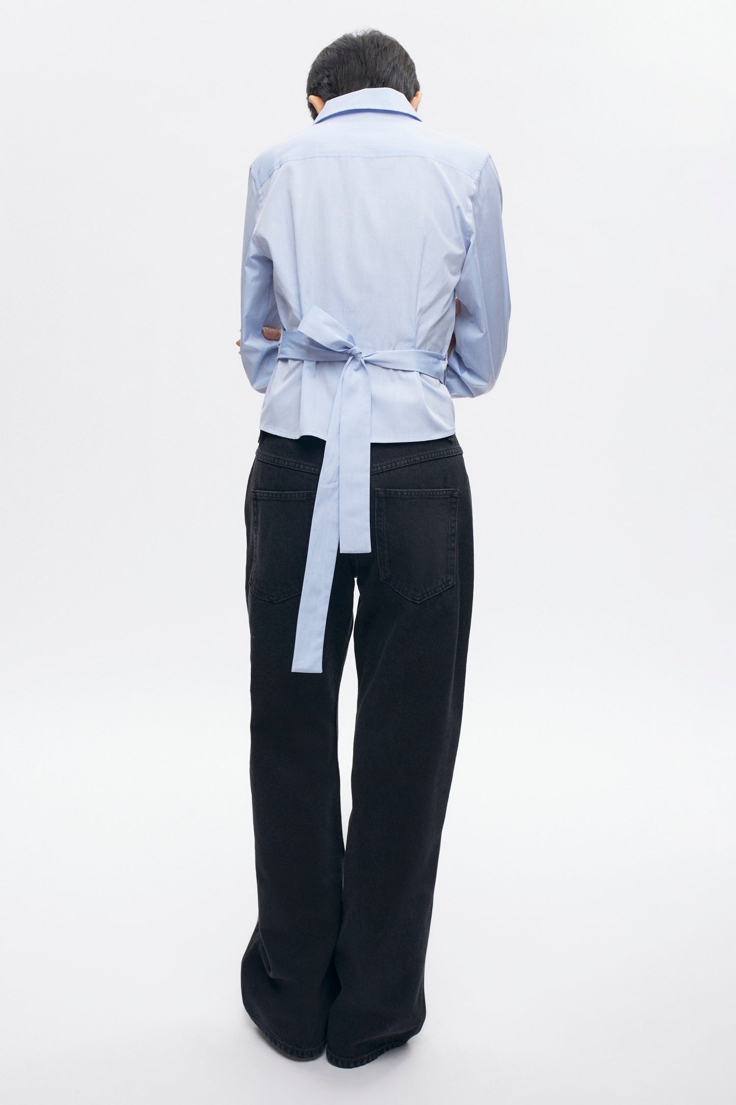 Women's Taba Denim in Washed Black