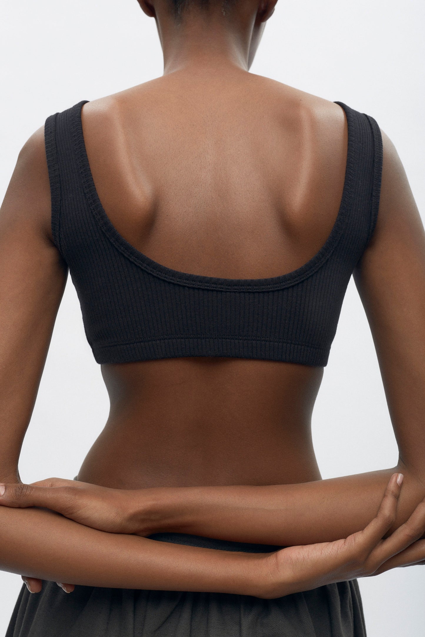 Women's Thebes Bralette in Black