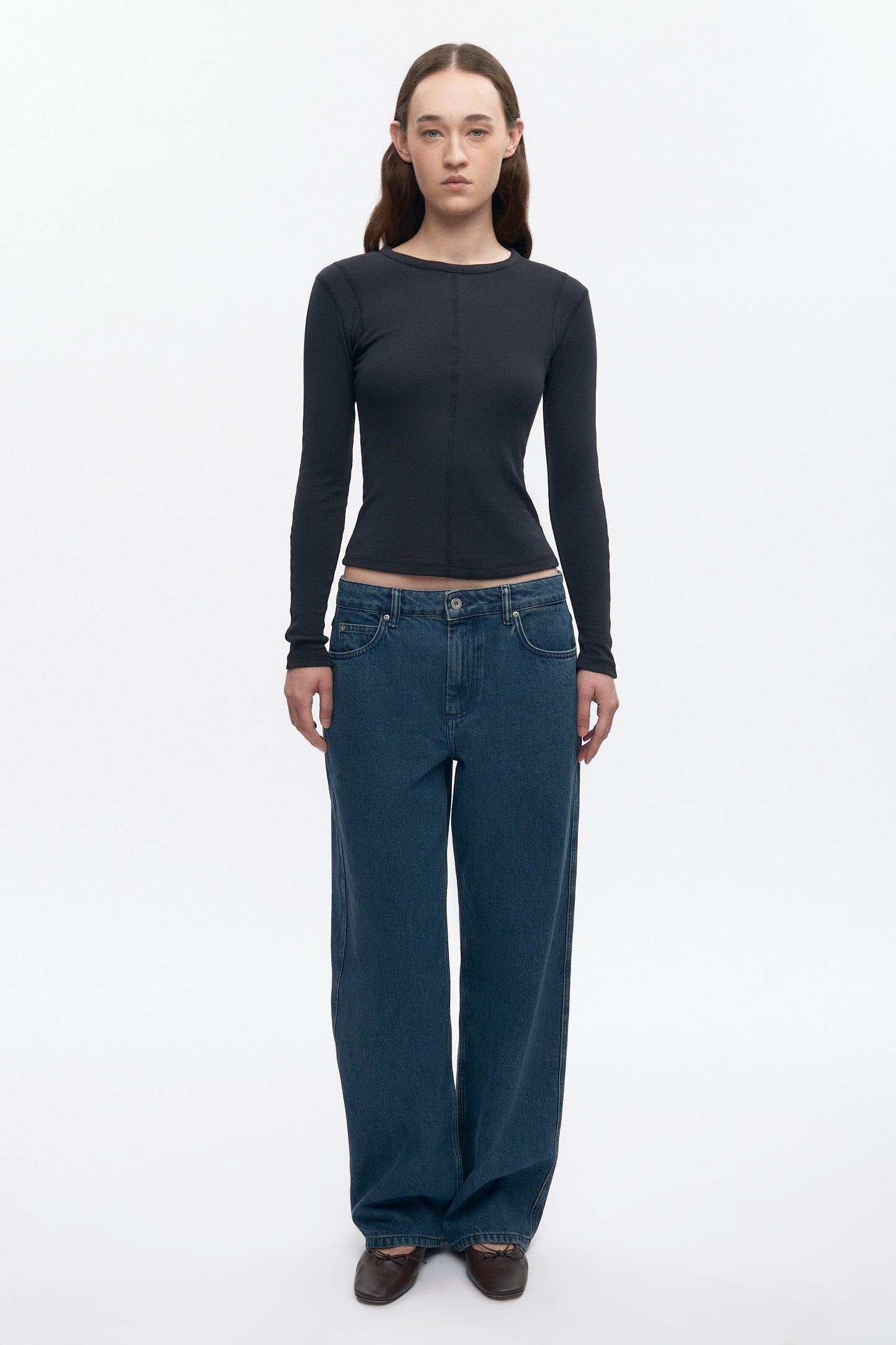 Women's Trace Longsleeve in Black