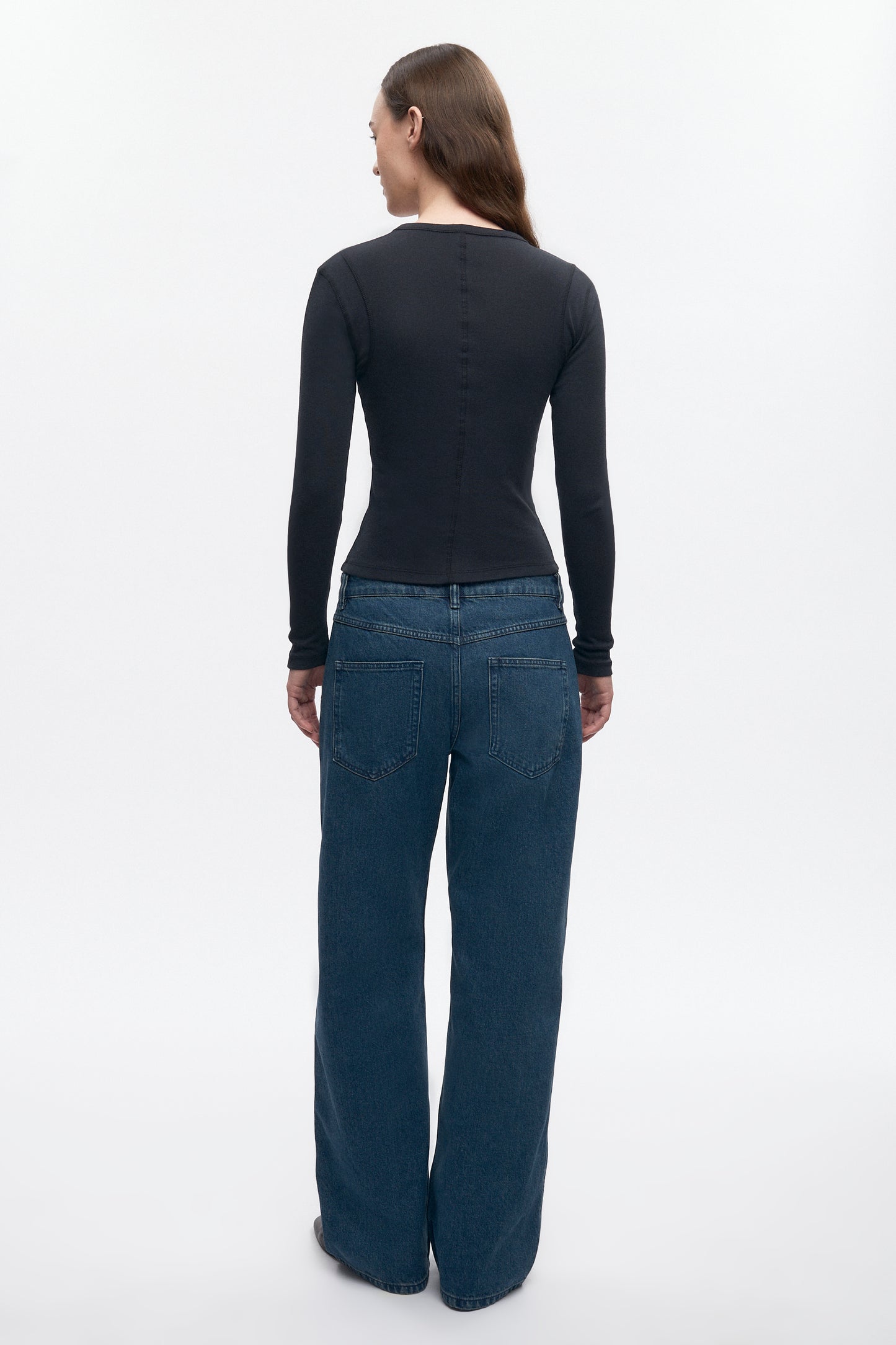 Women's Trace Longsleeve in Black