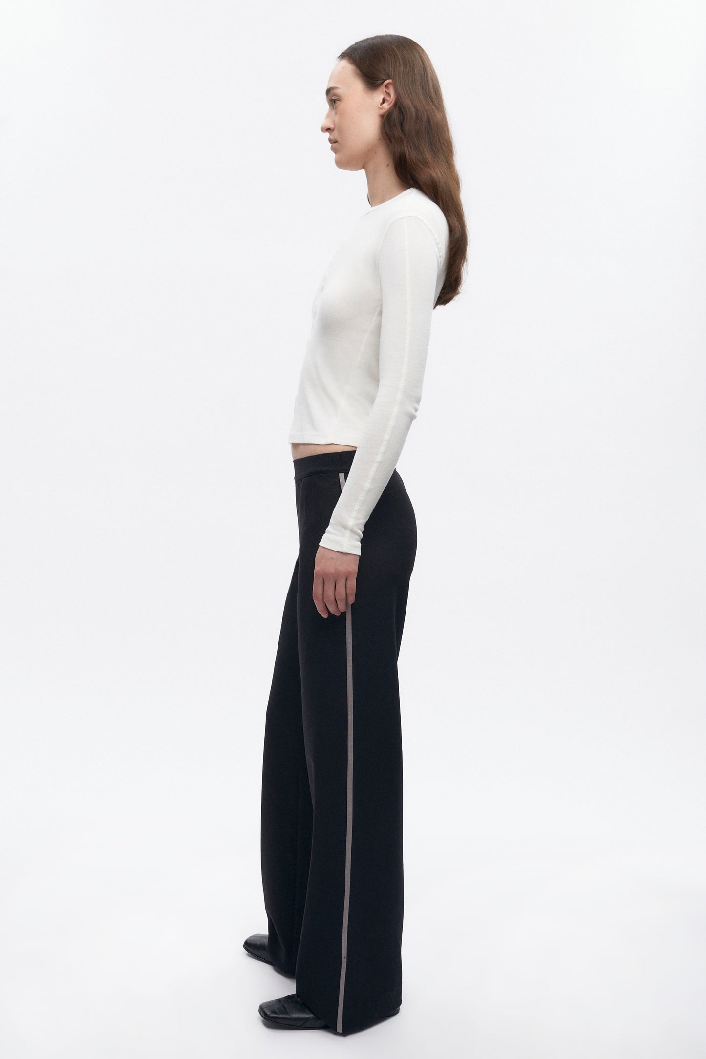 Women's Trace Longsleeve in Marshmallow