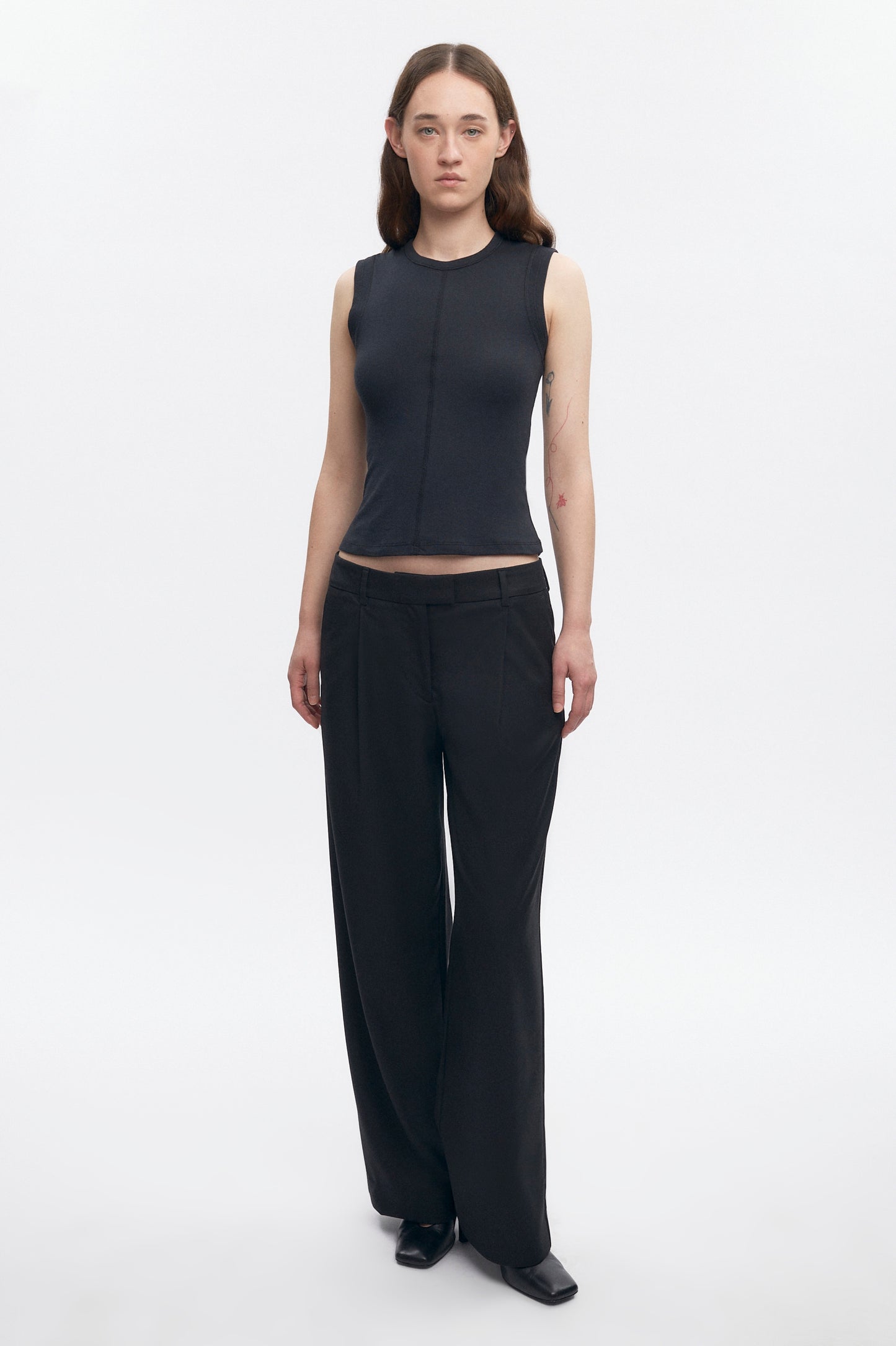 Women's Trace Tank in Black