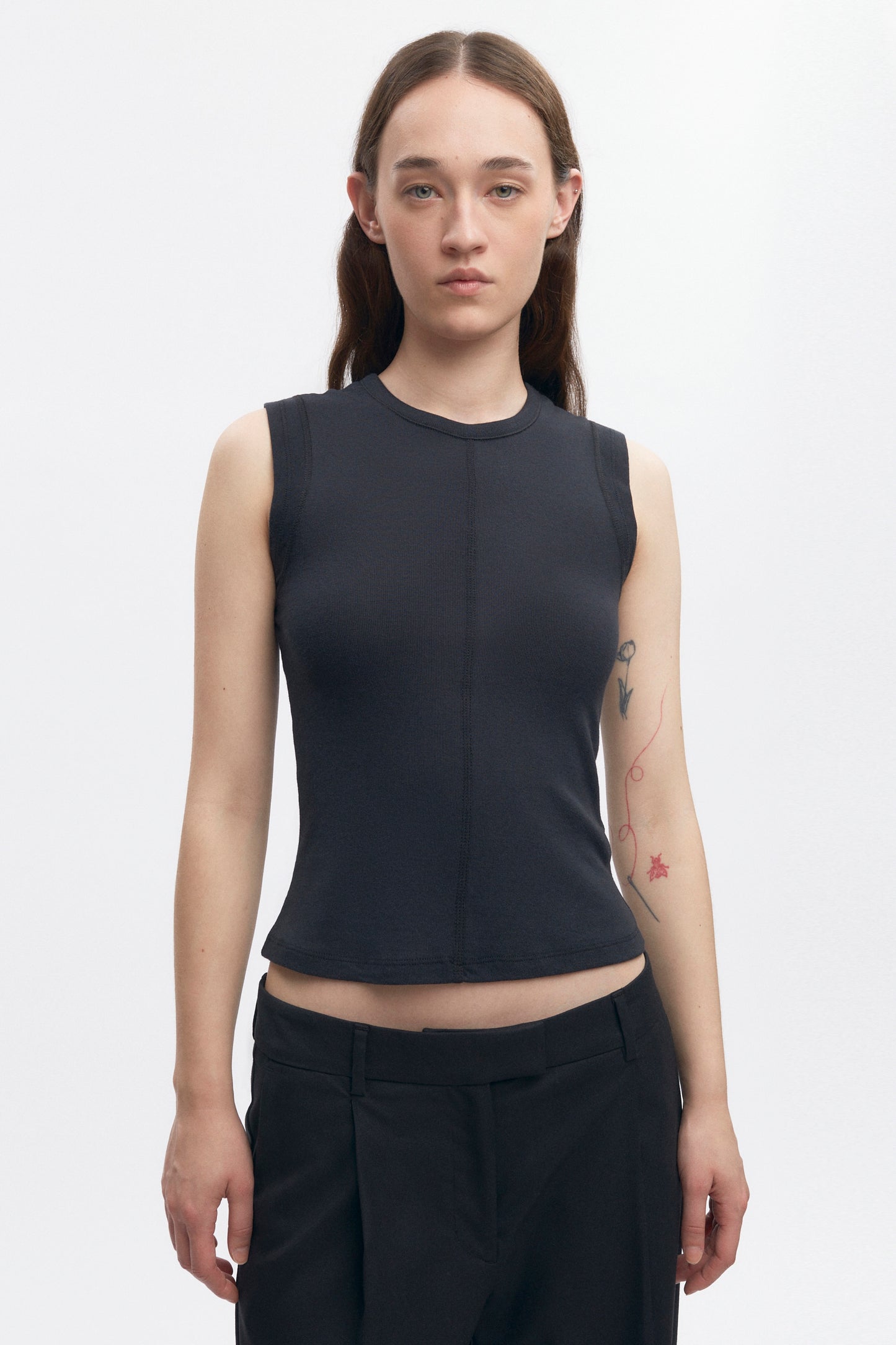 Women's Trace Tank in Black