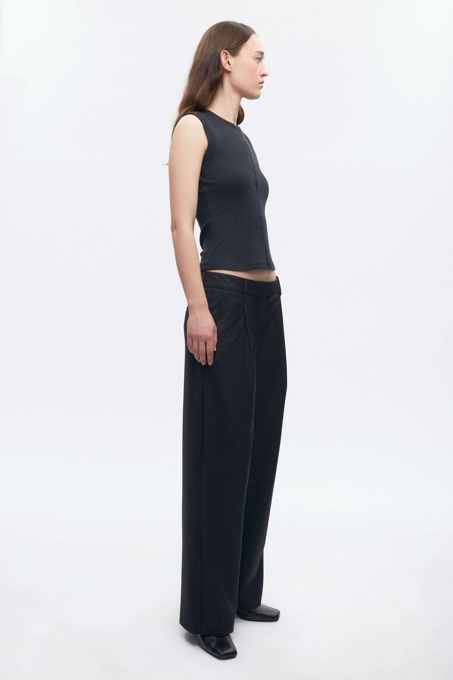 Women's Trace Tank in Black