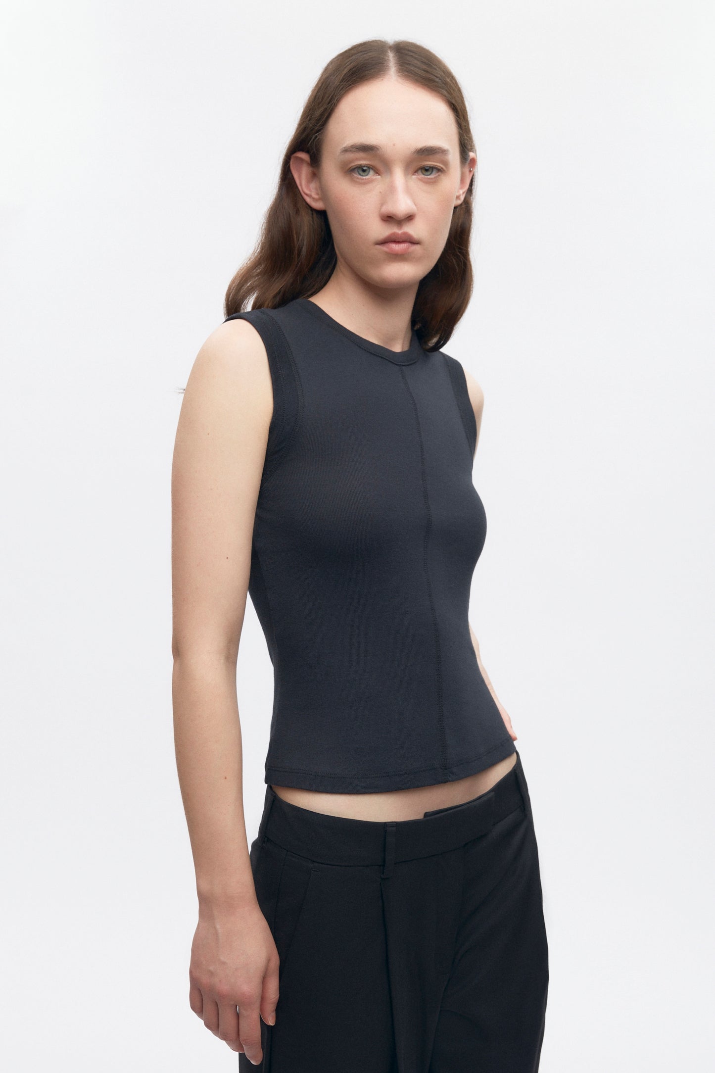 Women's Trace Tank in Black
