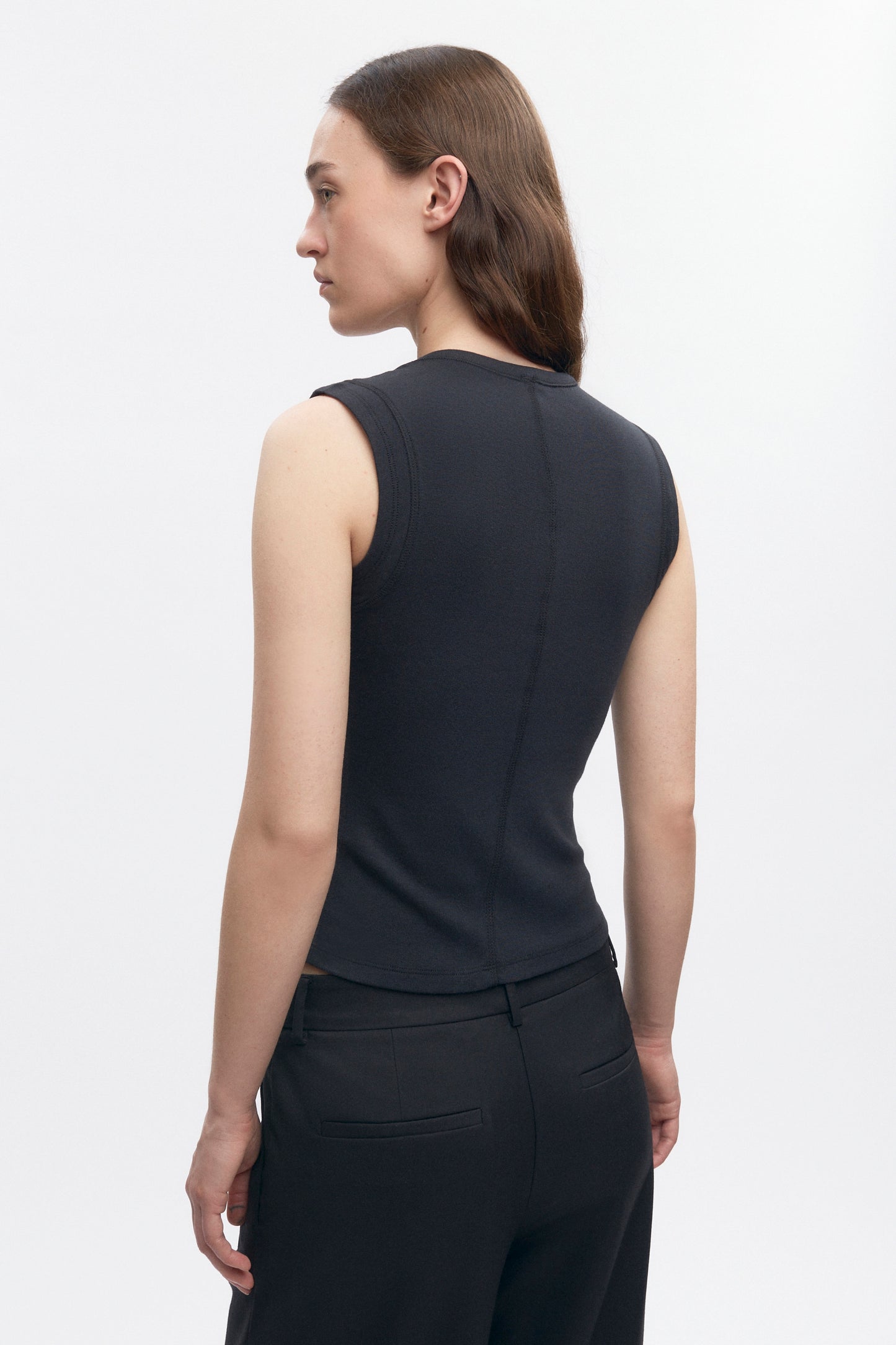 Women's Trace Tank in Black