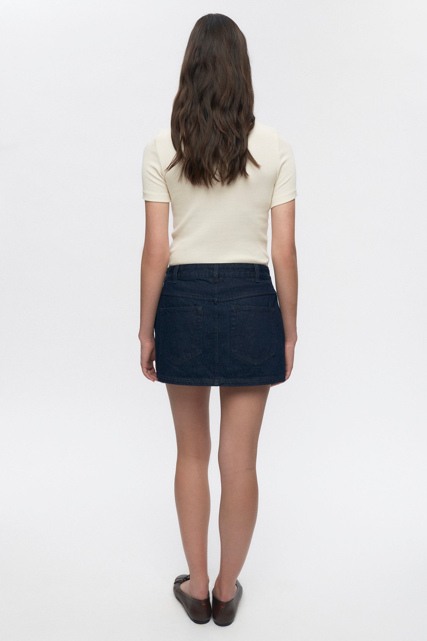 Women's Utility Denim Mini in Raw