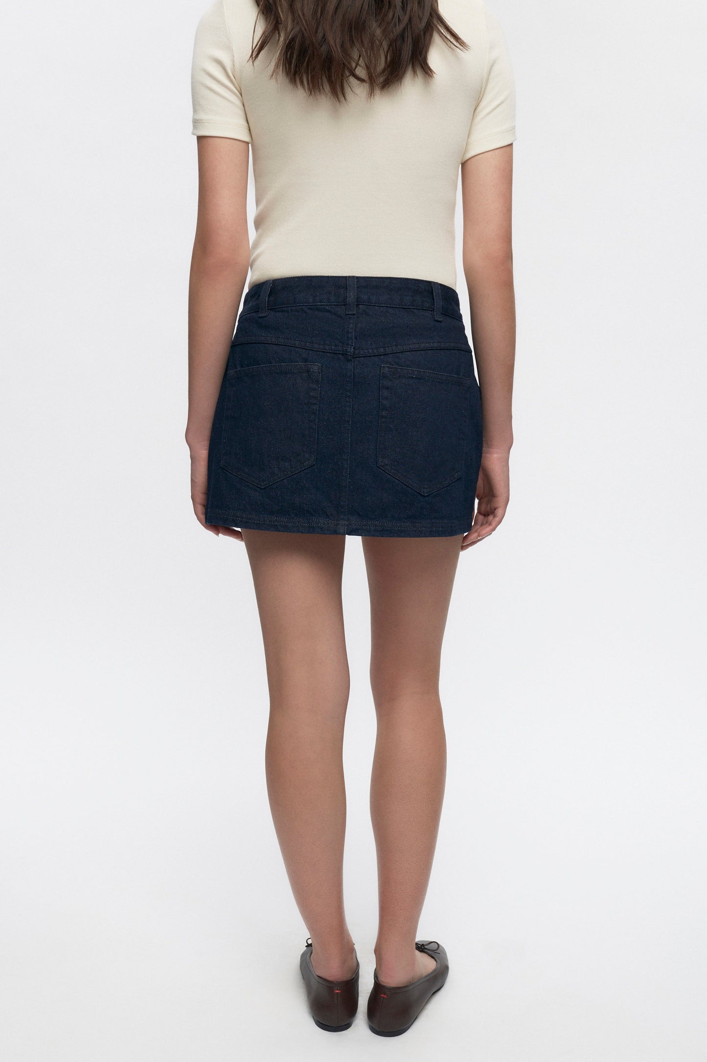 Women's Utility Denim Mini in Raw